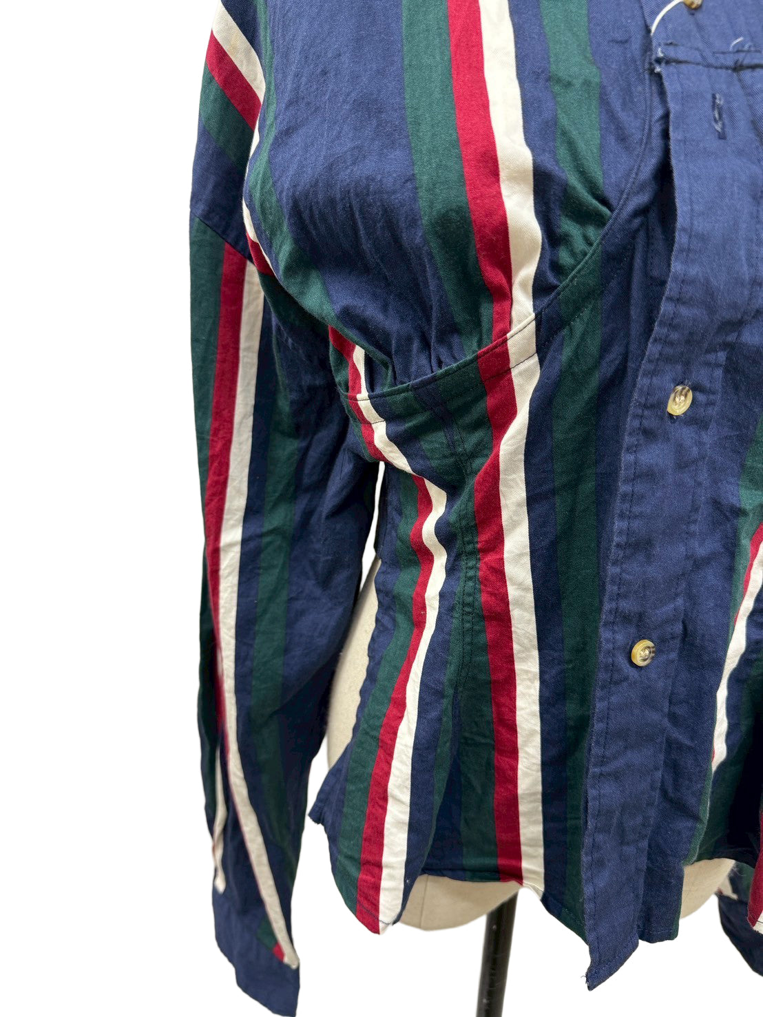 Corset stripe Shirt コルセットシャツストライプ RM-［2507-089］