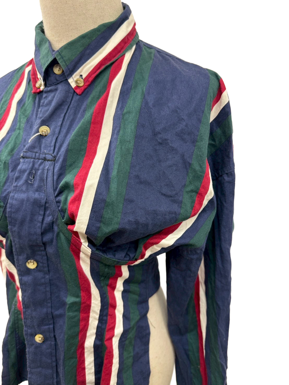 Corset stripe Shirt コルセットシャツストライプ RM-［2507-089］
