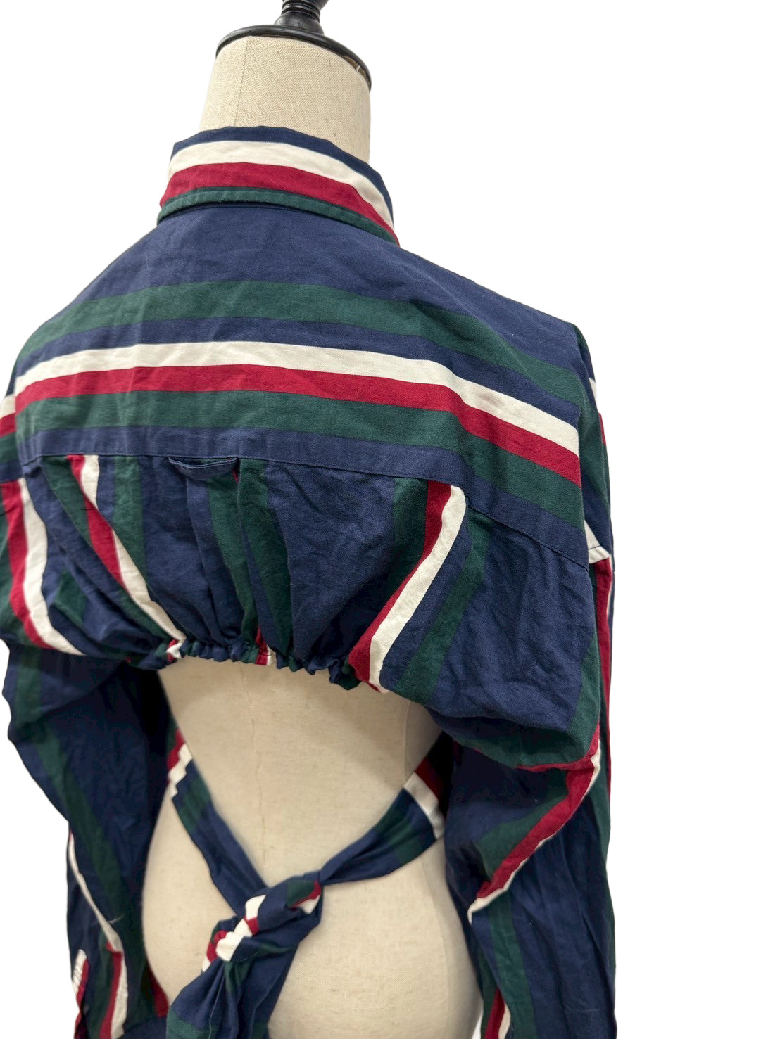 Corset stripe Shirt コルセットシャツストライプ RM-［2507-089］