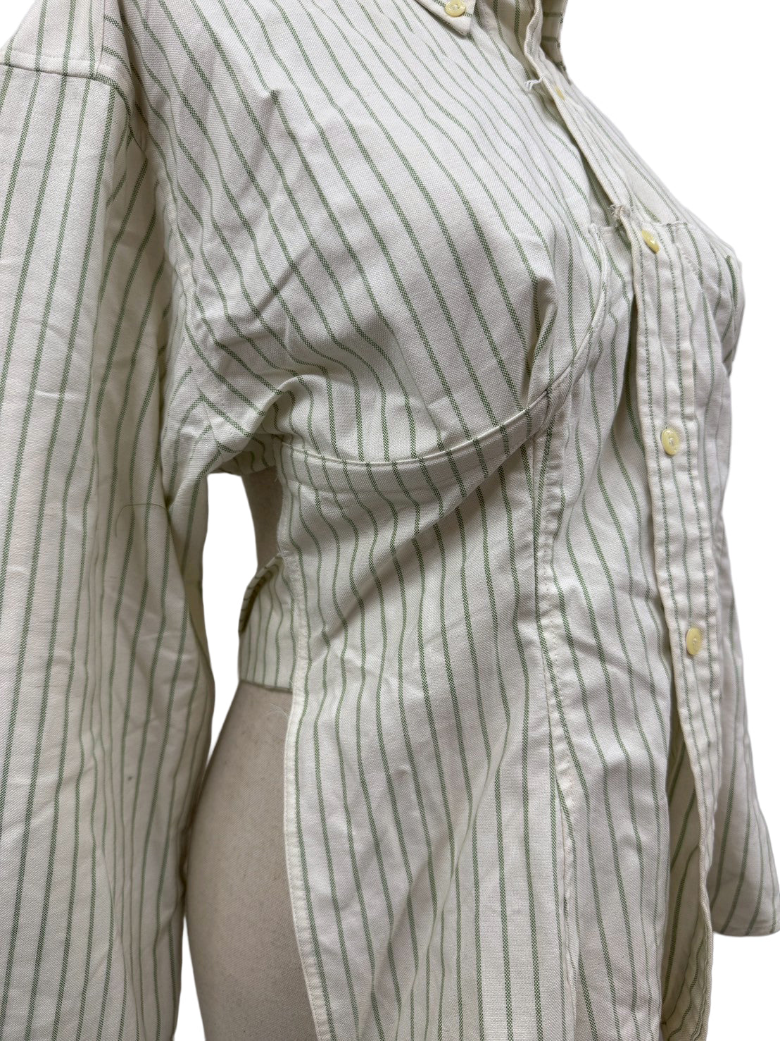 Corset Stripe Shirt コルセットシャツ ストライプ RM-［2507-009］