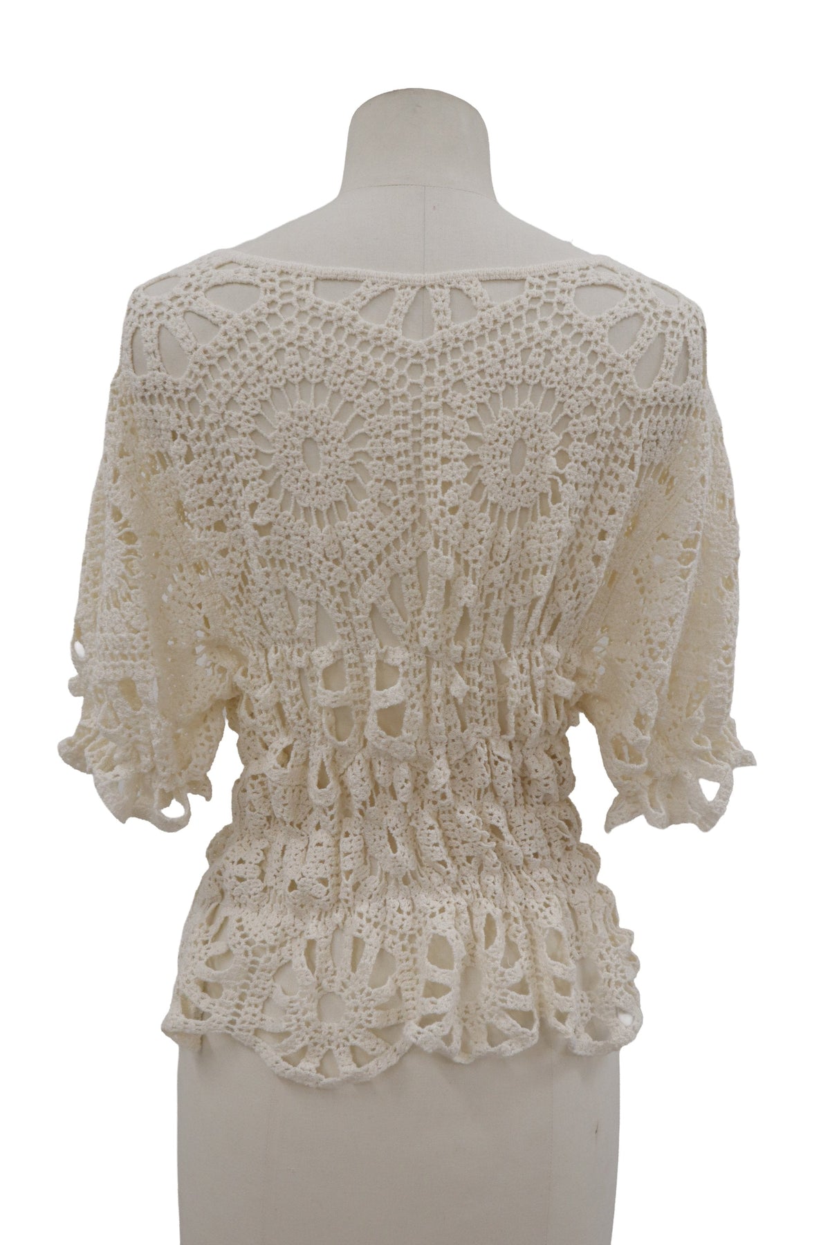 shirring lace tops/RM-［2607-157］
