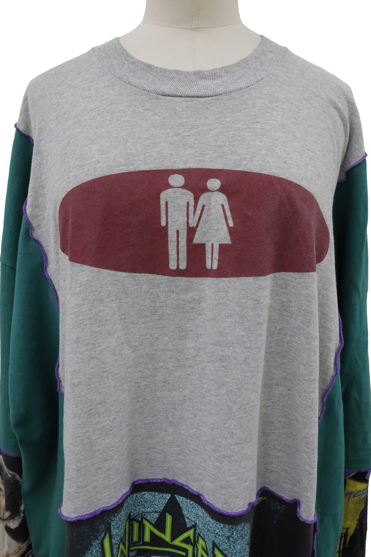 graphic docking long tee/RM-［2608-124］