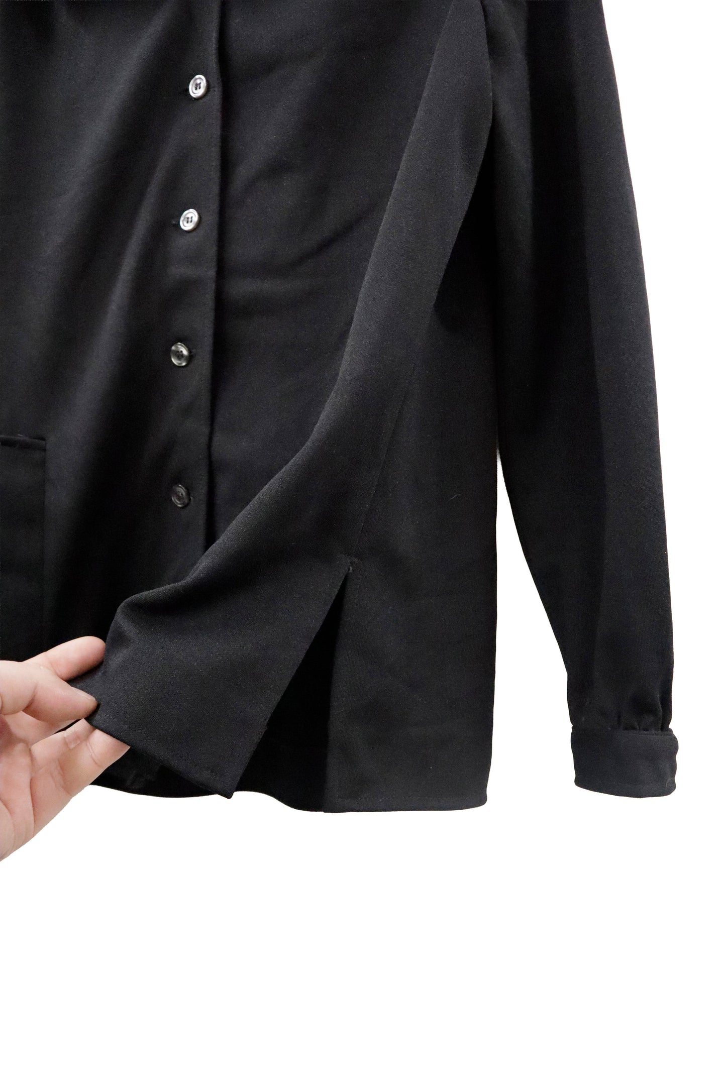 70's GIVENCHY Sport polyester jacket / NV-［2601-028］