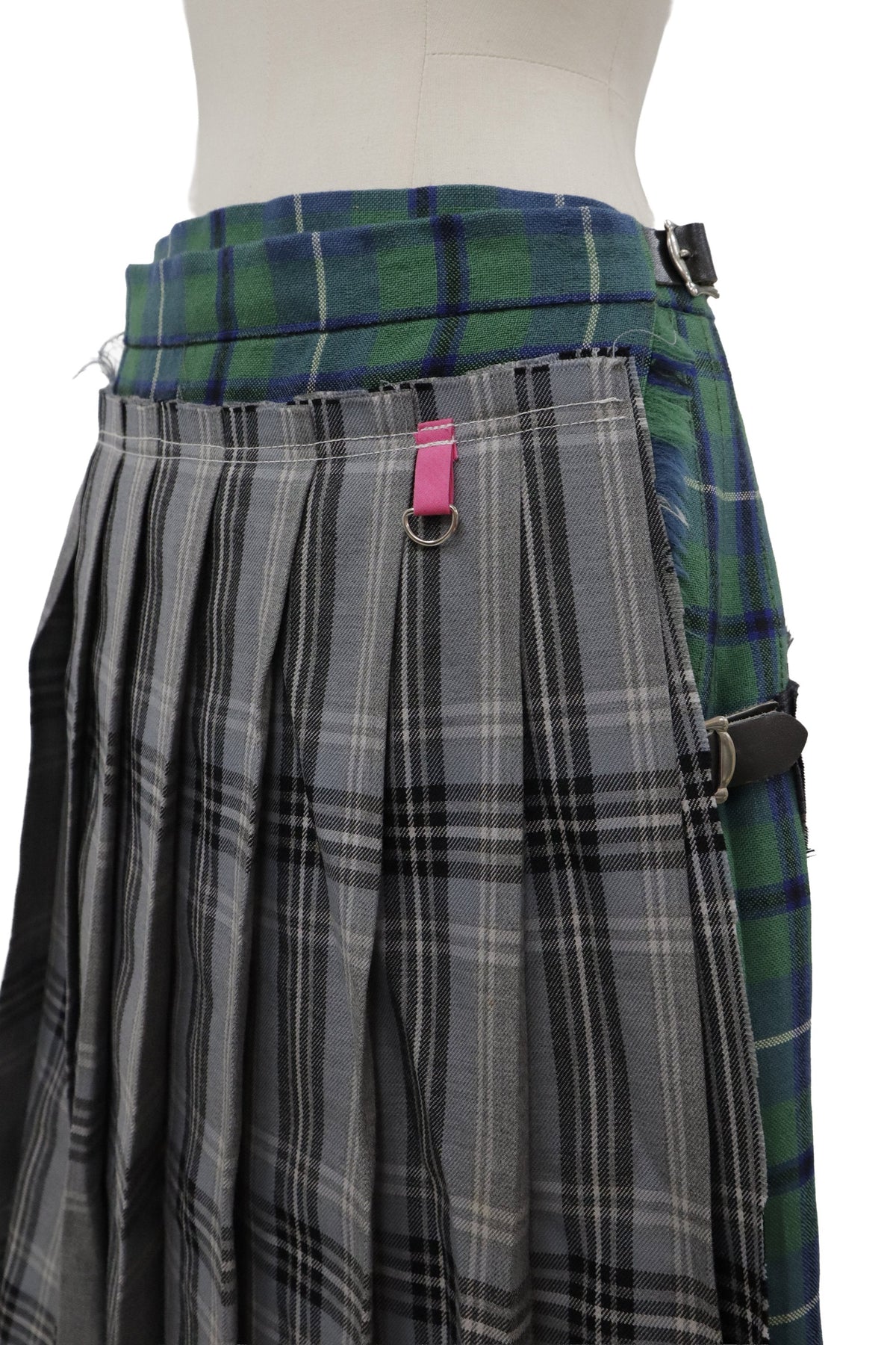 layered pleats skirt/RM-［2608-100］