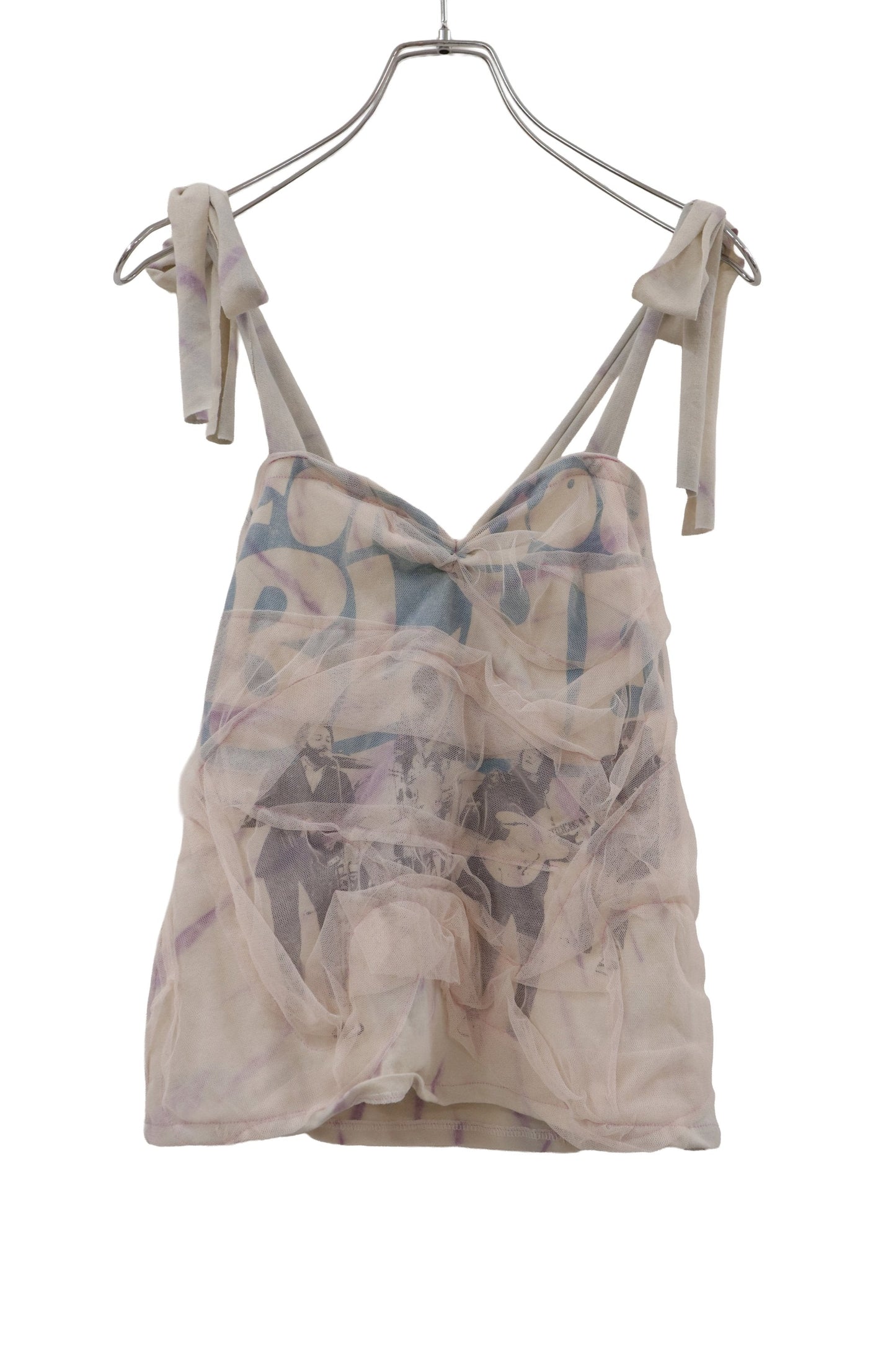 tie-dye one shoulder camisole/RM-［2607-026］
