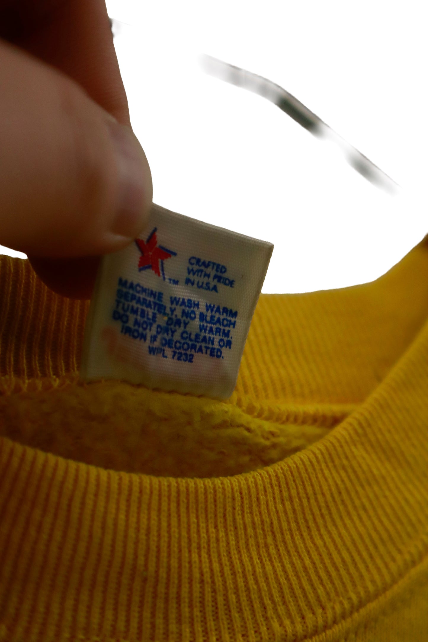 80's raglan sleeve sweatshirt  / NV-［2601-018］
