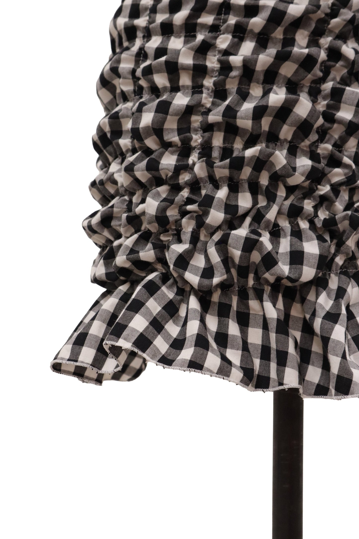 gingham skirt/KUSHA KUSHA PLAN/RM-［2607-053］
