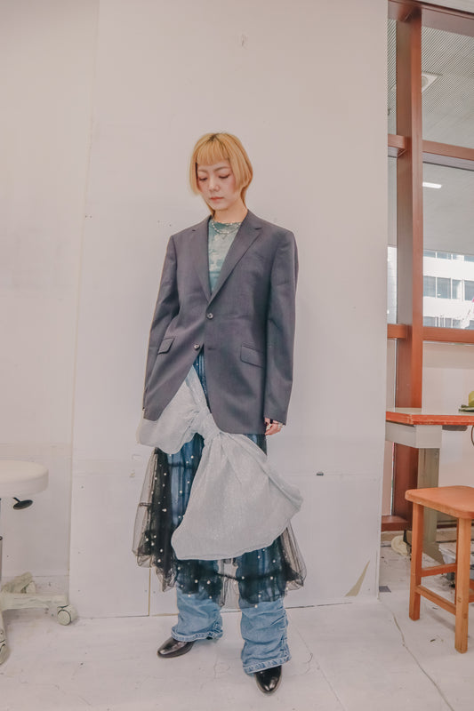 Big ribon skirt/RM-［2511-002］