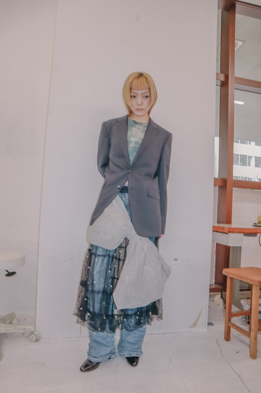 Big ribon skirt/RM-［2511-002］