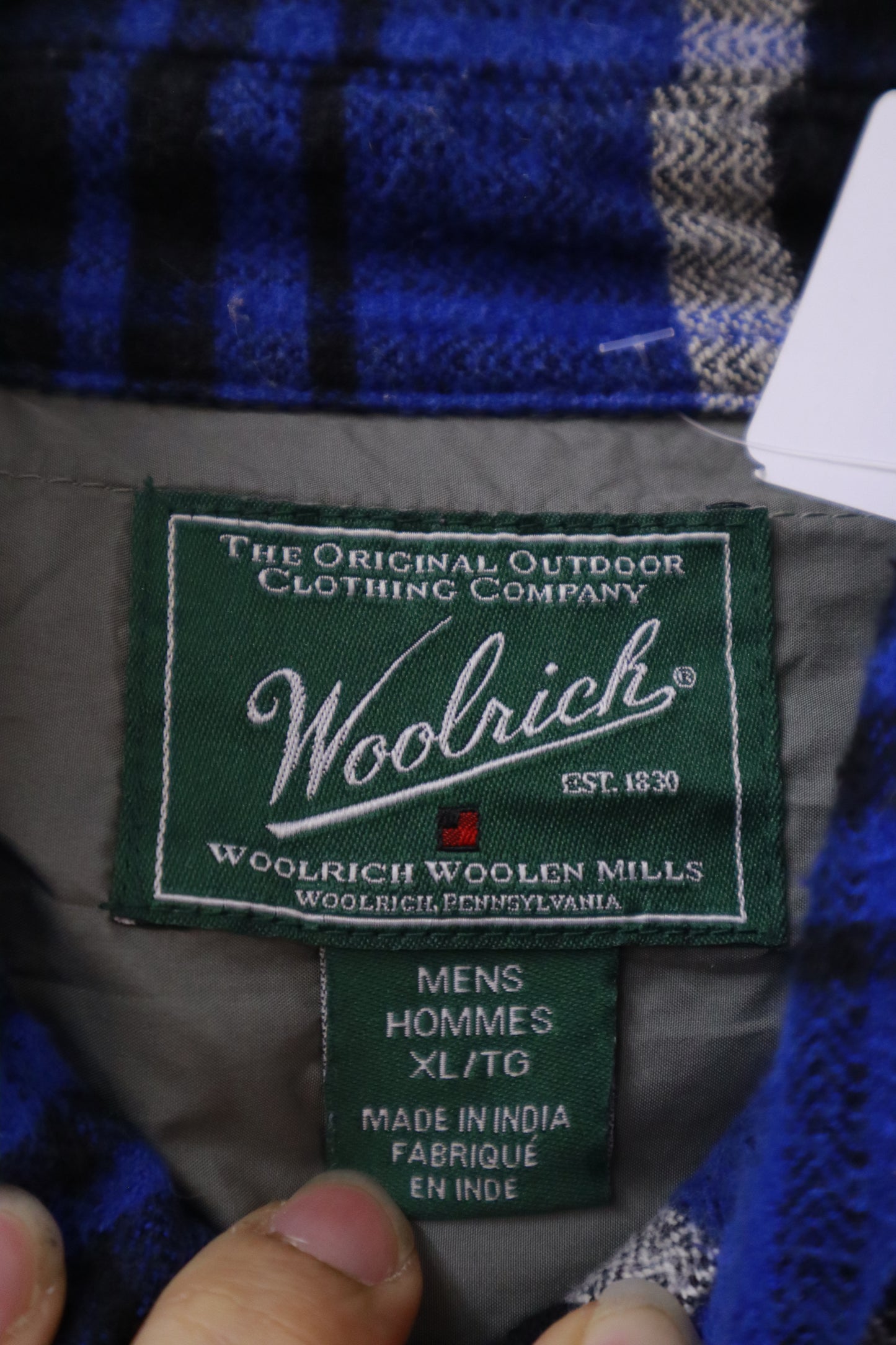 00's Woolrich shirt jacket/NV-［2511-145］