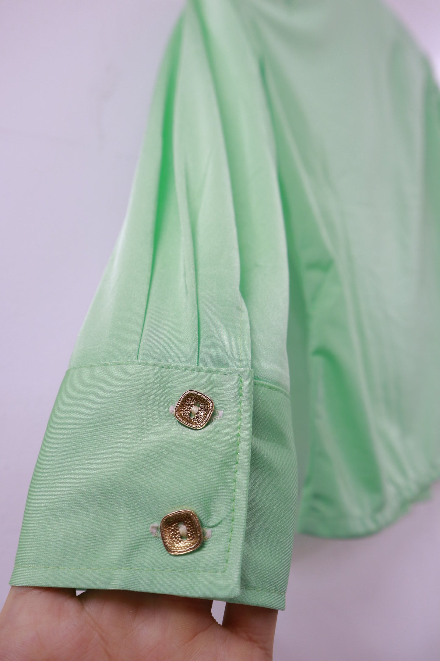 polyester shirt/NV-［2511-164］