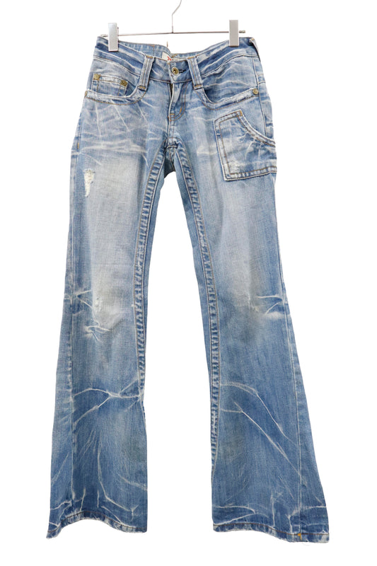 Y2K denim pants/U-［2605-003］