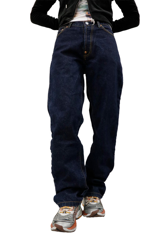 EVISU paint denim pants/U-［2605-004］