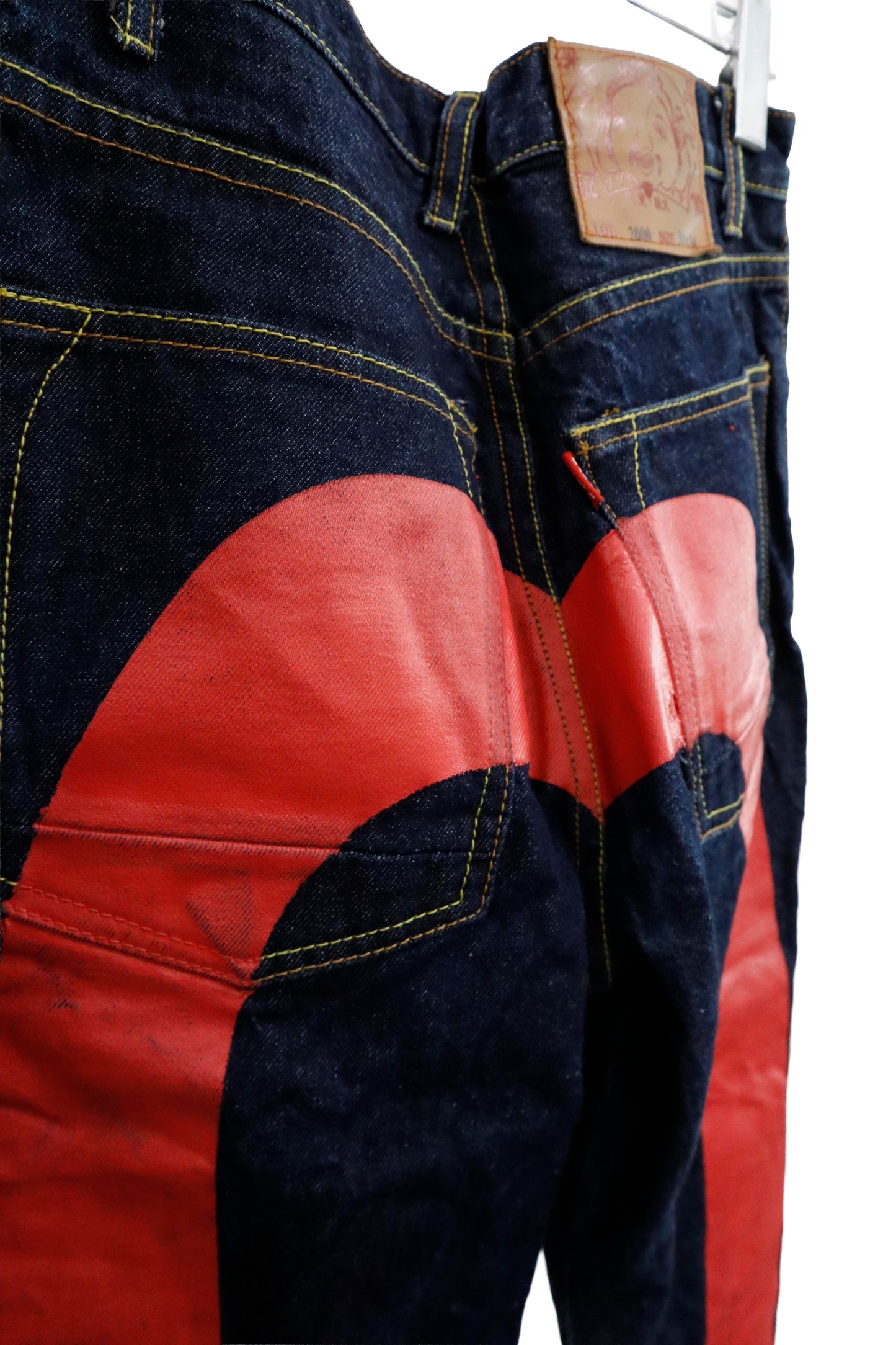 EVISU paint denim pants/U-［2605-004］
