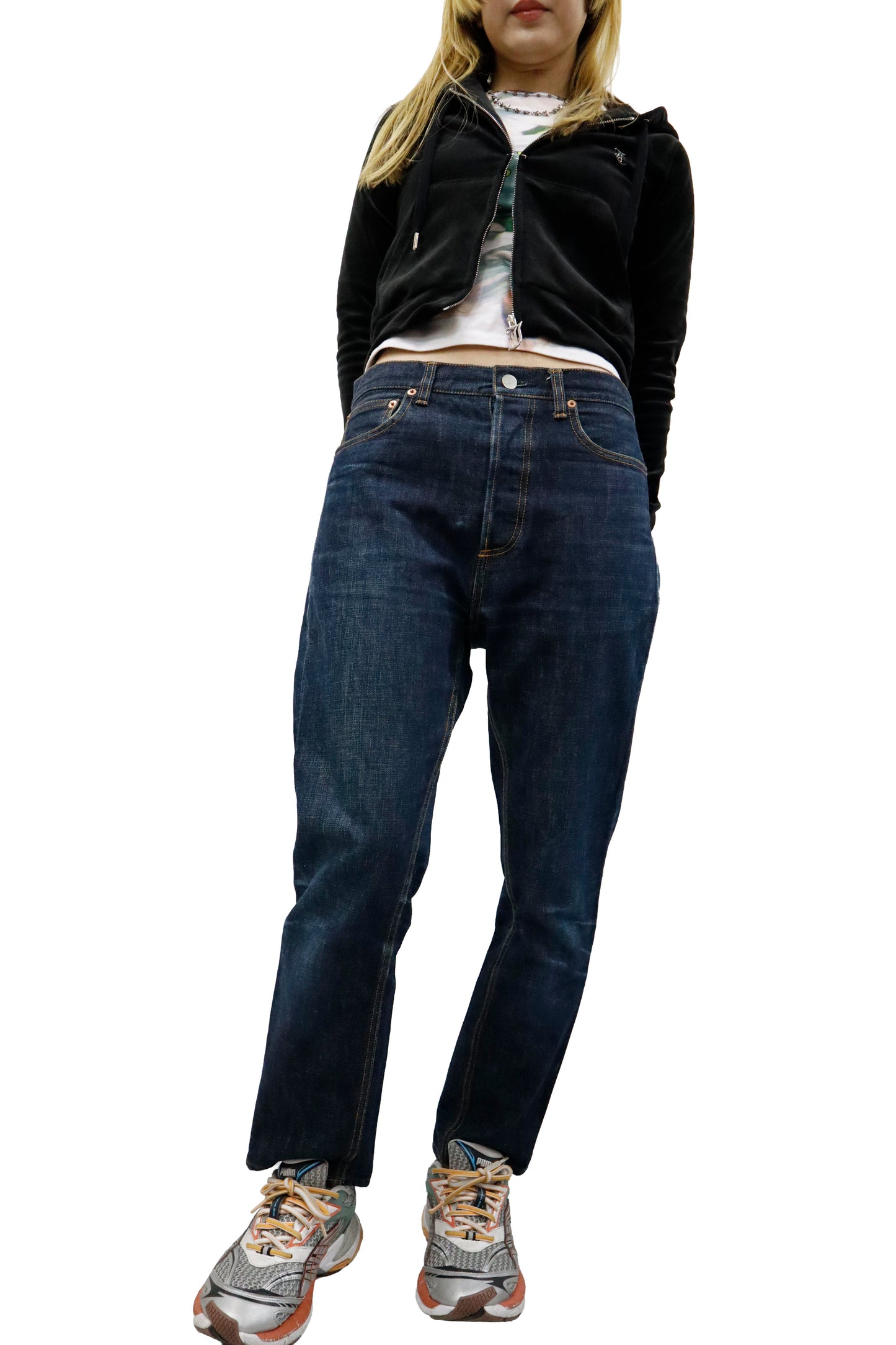 MAISON KITSUNE denim pants 28inch/U-［2605-005］