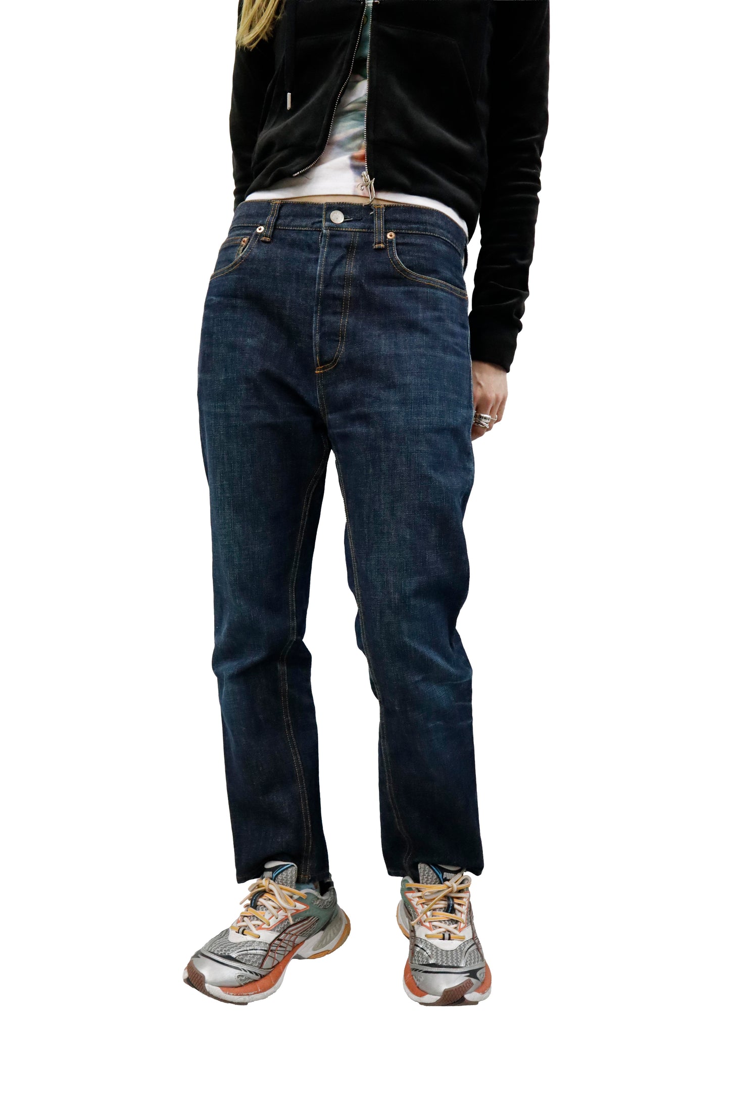 MAISON KITSUNE denim pants 28inch/U-［2605-005］
