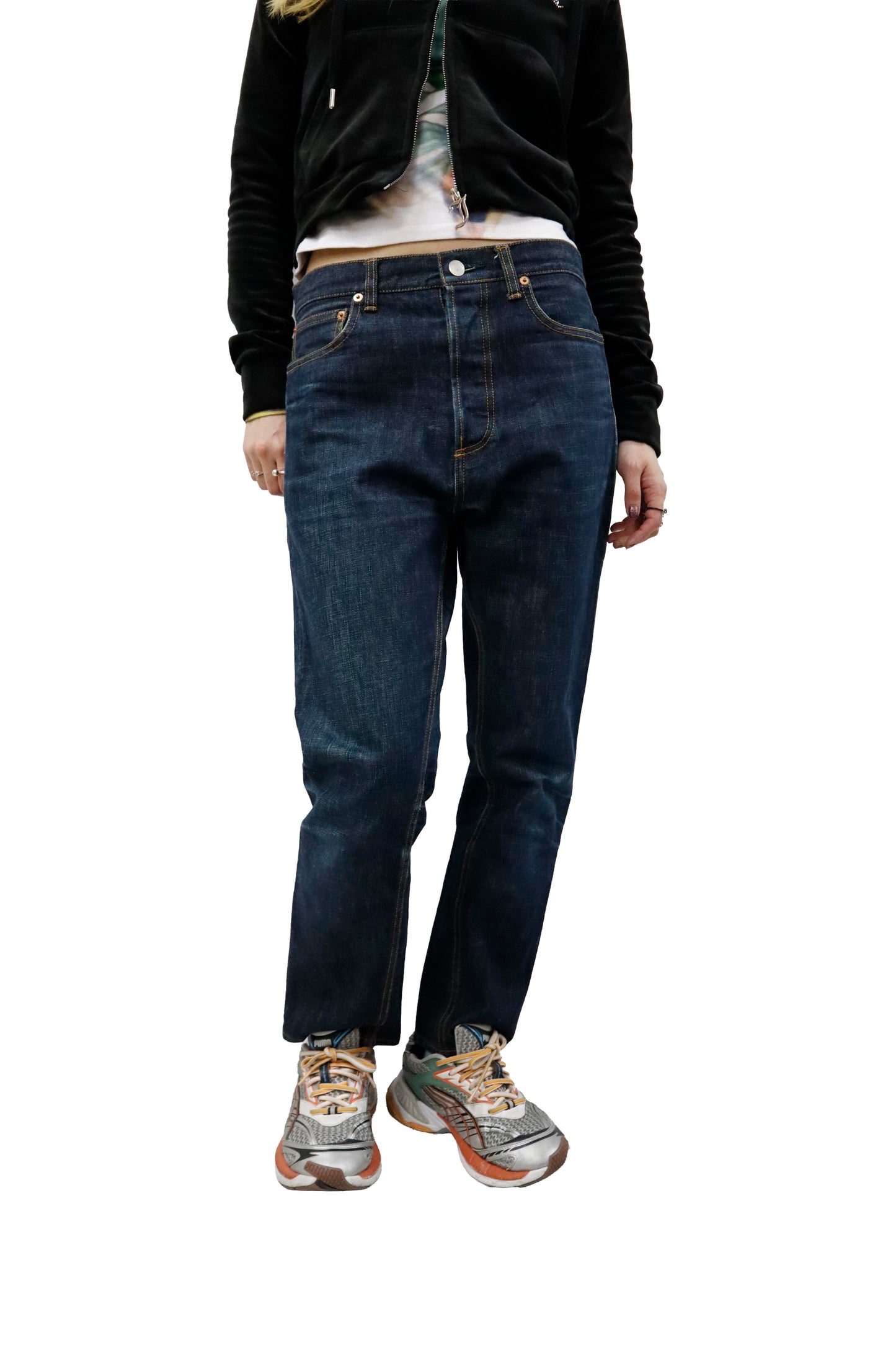 MAISON KITSUNE denim pants 28inch/U-［2605-005］