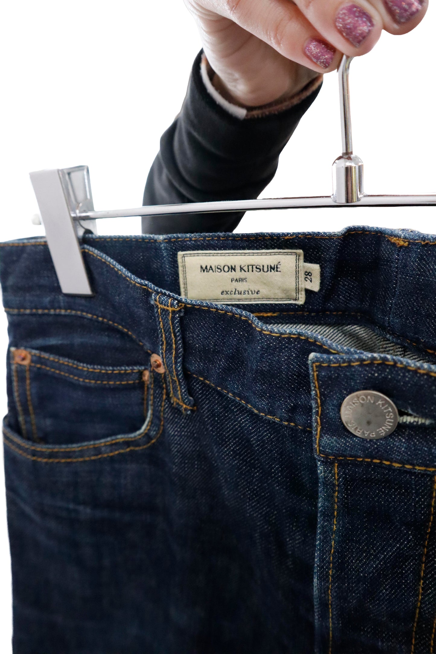 MAISON KITSUNE denim pants 28inch/U-［2605-005］