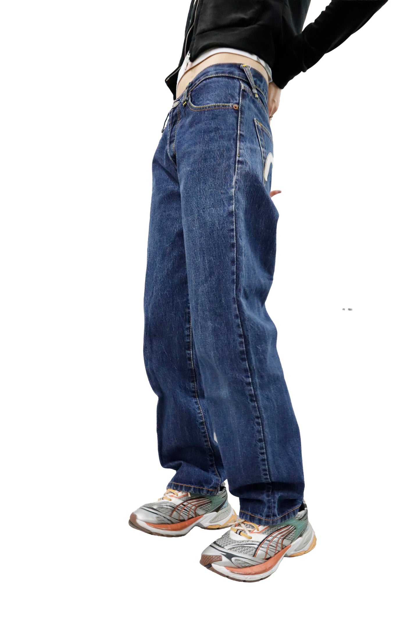 EVISU stitch denim pants/U-［2605-006］