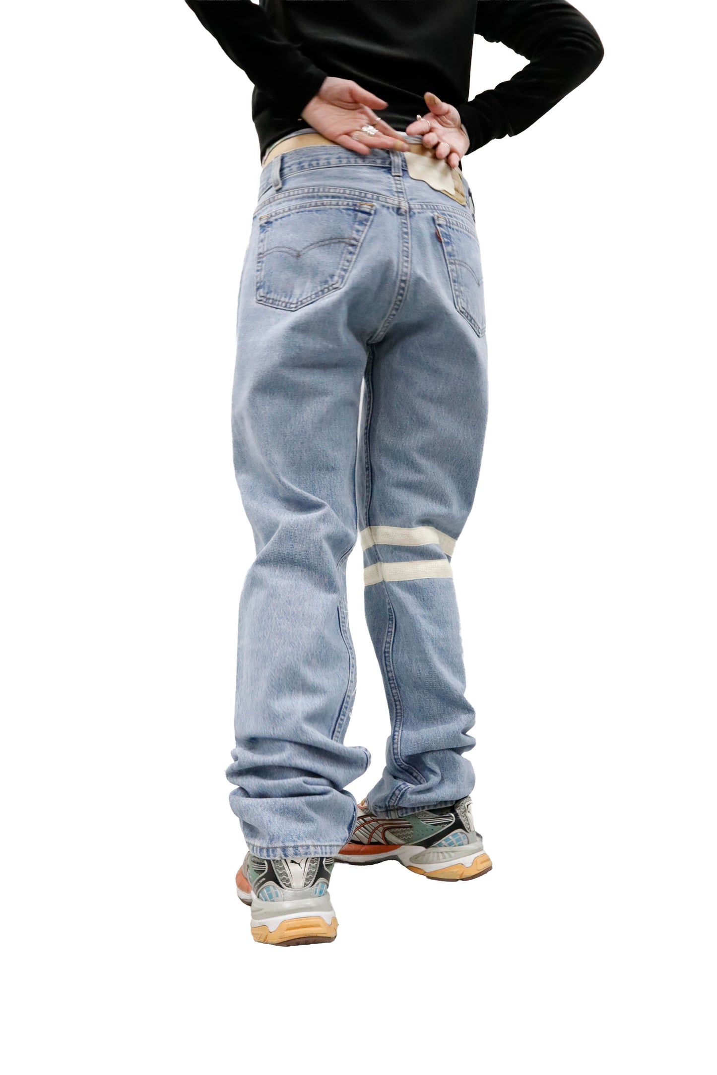 design denim pants/U-［2605-007］