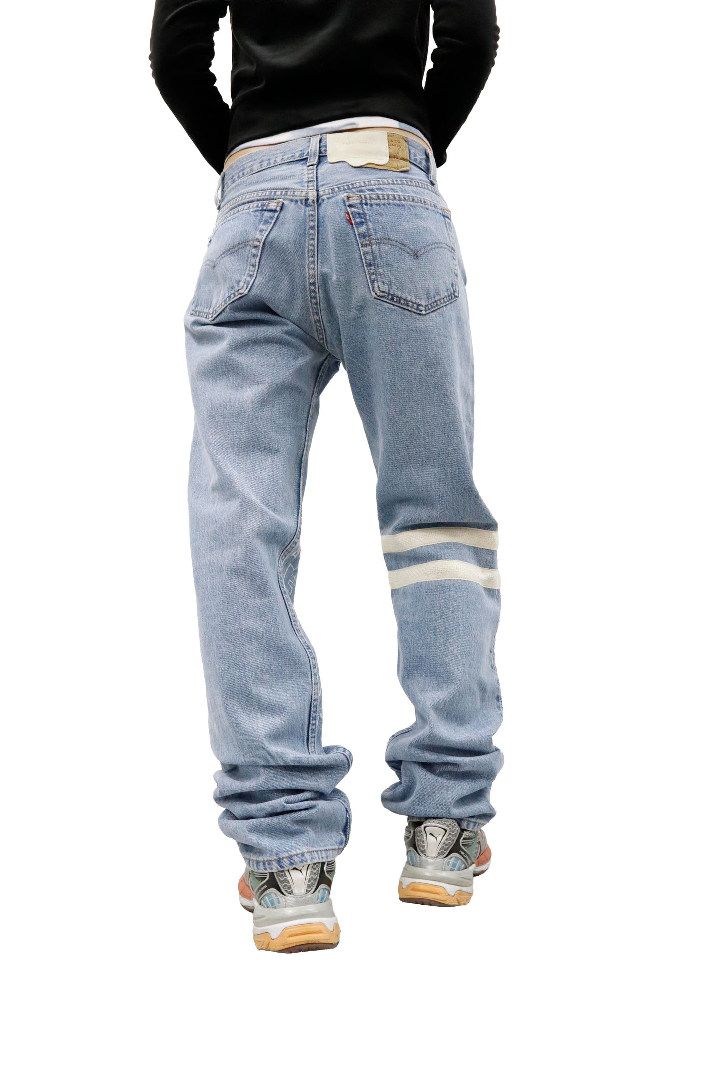 design denim pants/U-［2605-007］