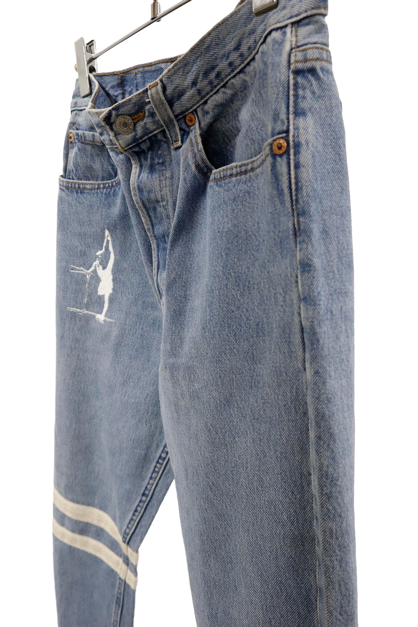 design denim pants/U-［2605-007］
