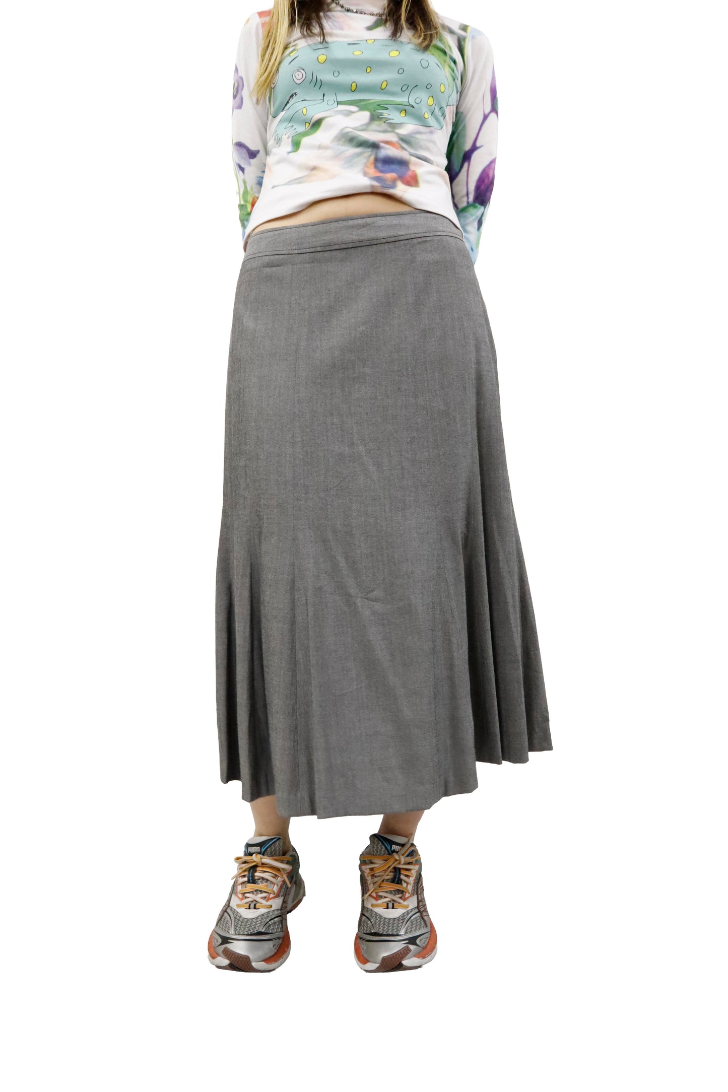 mermaid line skirt/U-［2605-008］