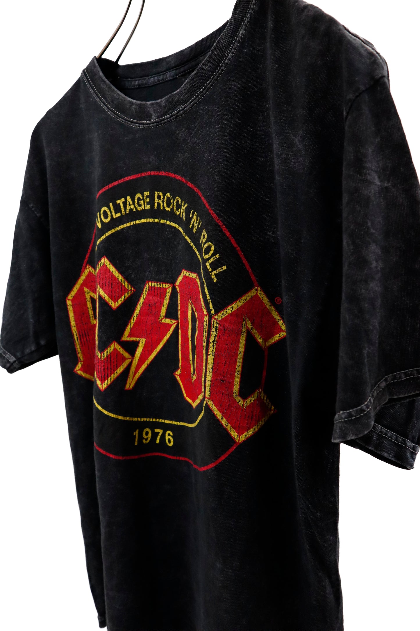 ACDC band t-shirt/U-［2605-010］