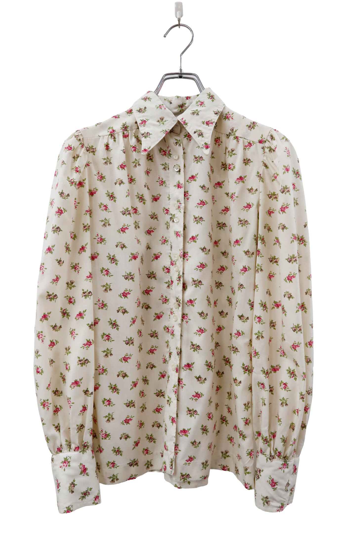flower print shit/U-［2605-016］