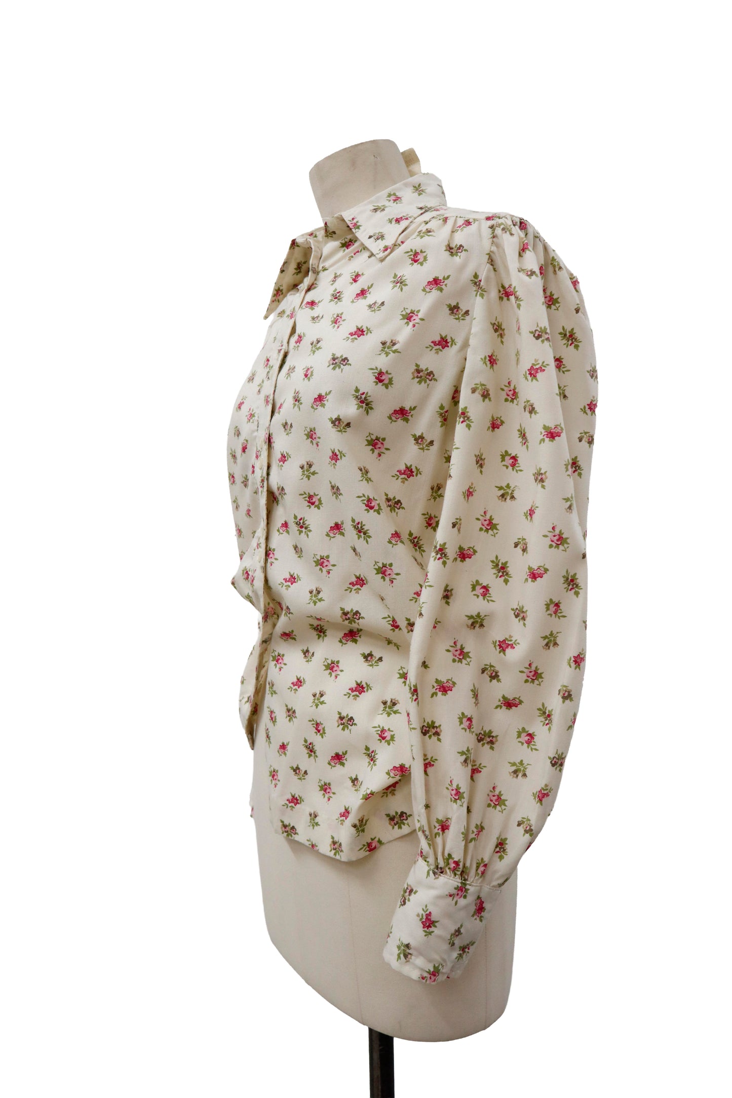flower print shit/U-［2605-016］