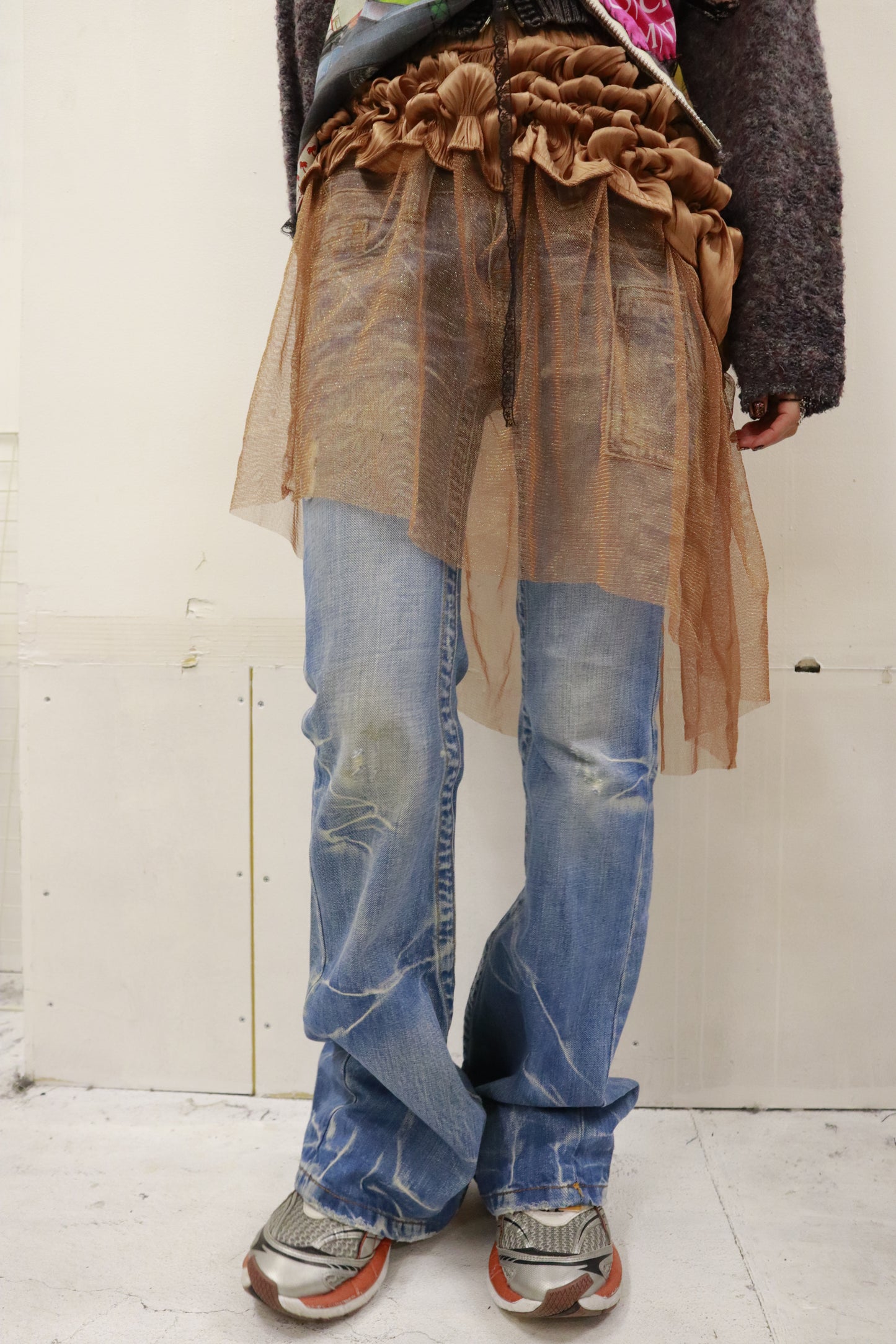 shirring skirt / RM-［2513-016］