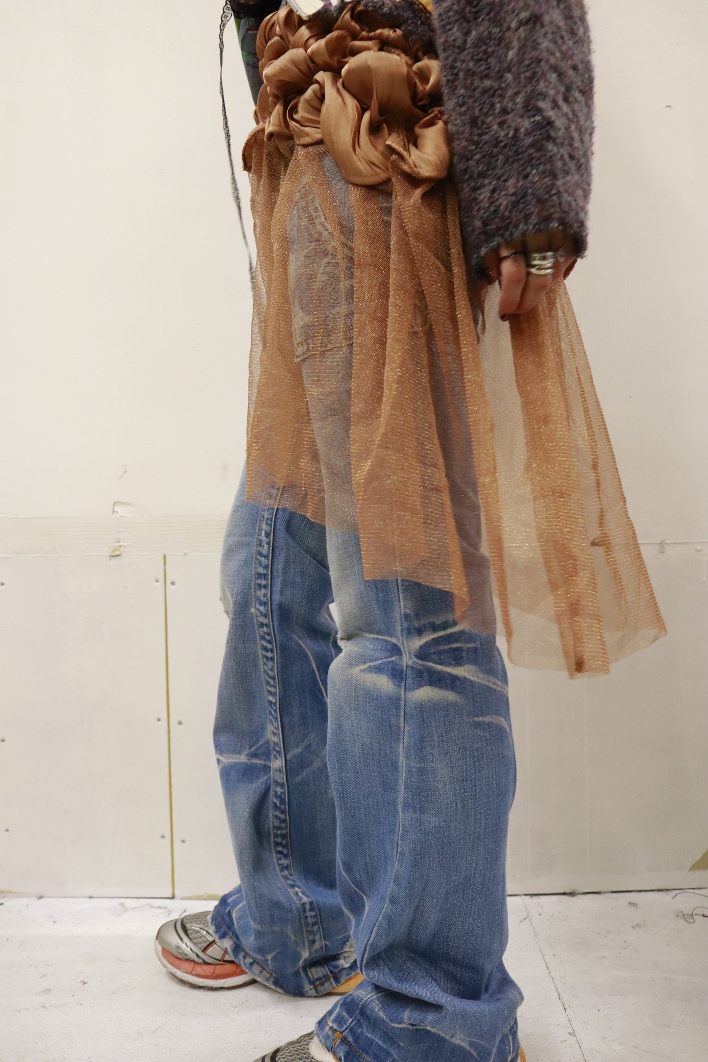 shirring skirt / RM-［2513-016］