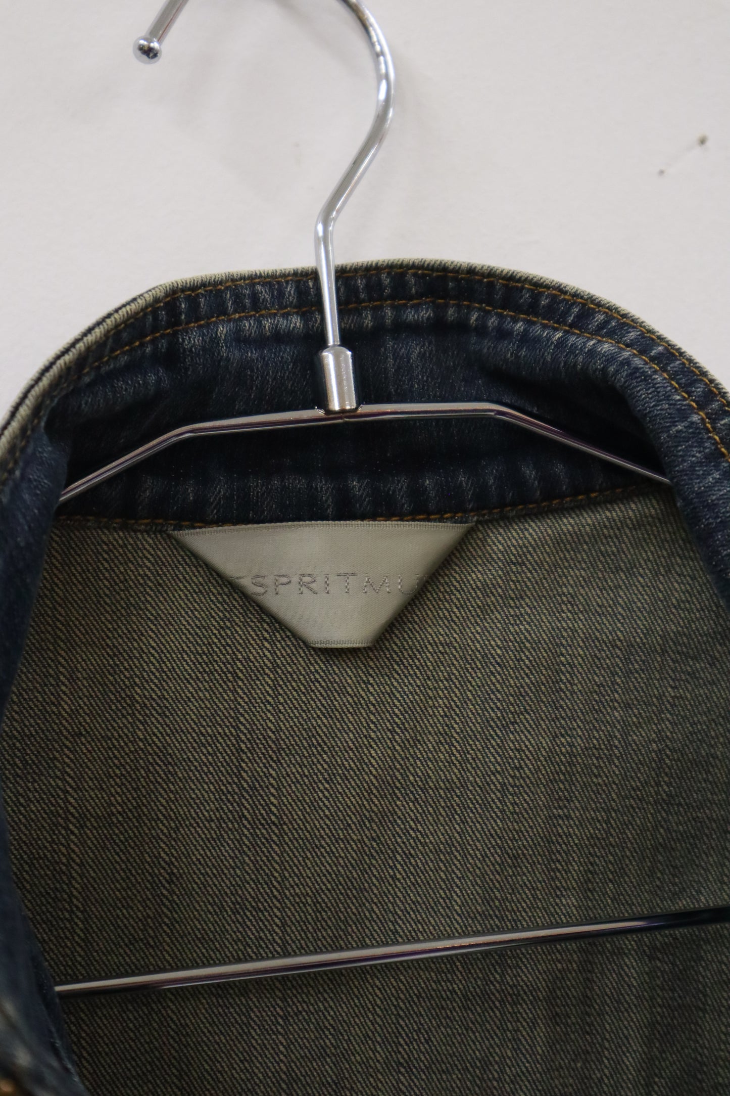 stand collar denim jacket / U-［2601-023］