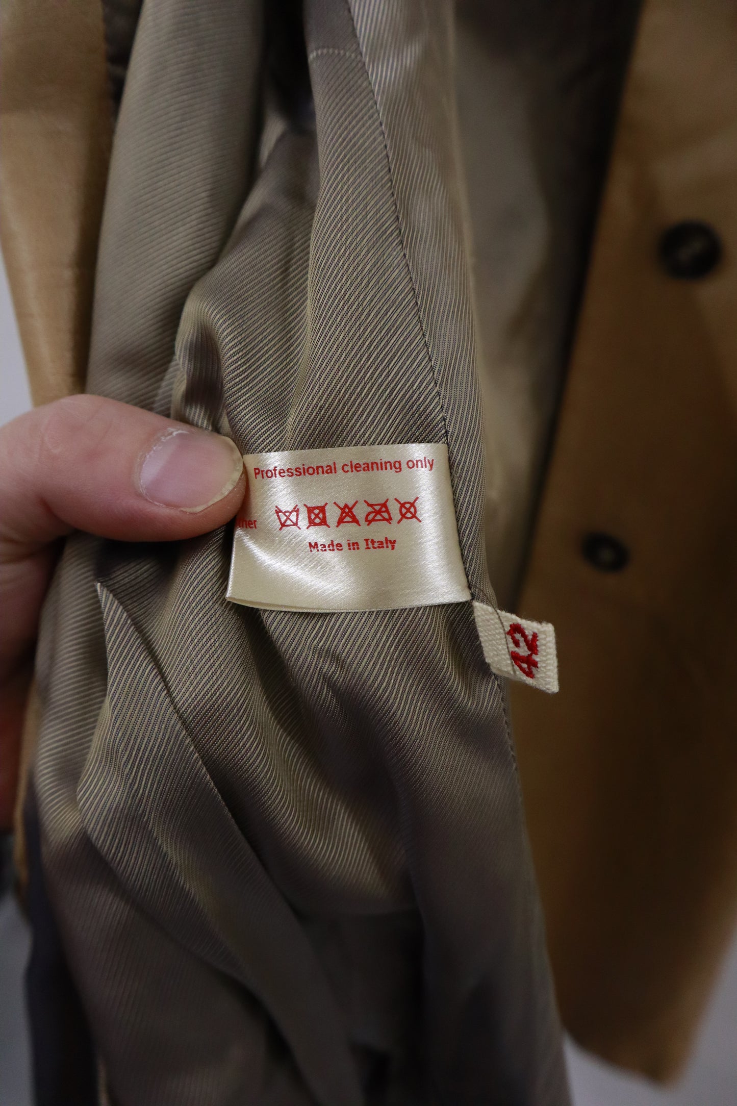 MARNI leather coat /NV-［2601-038］