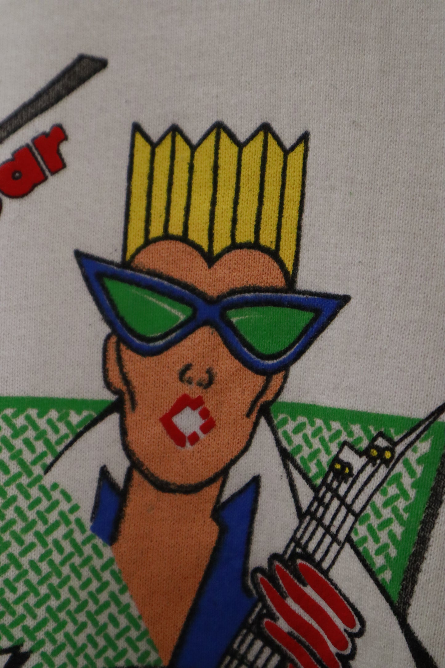 90's Eyewear design sweat shirt /NV-［2601-046］