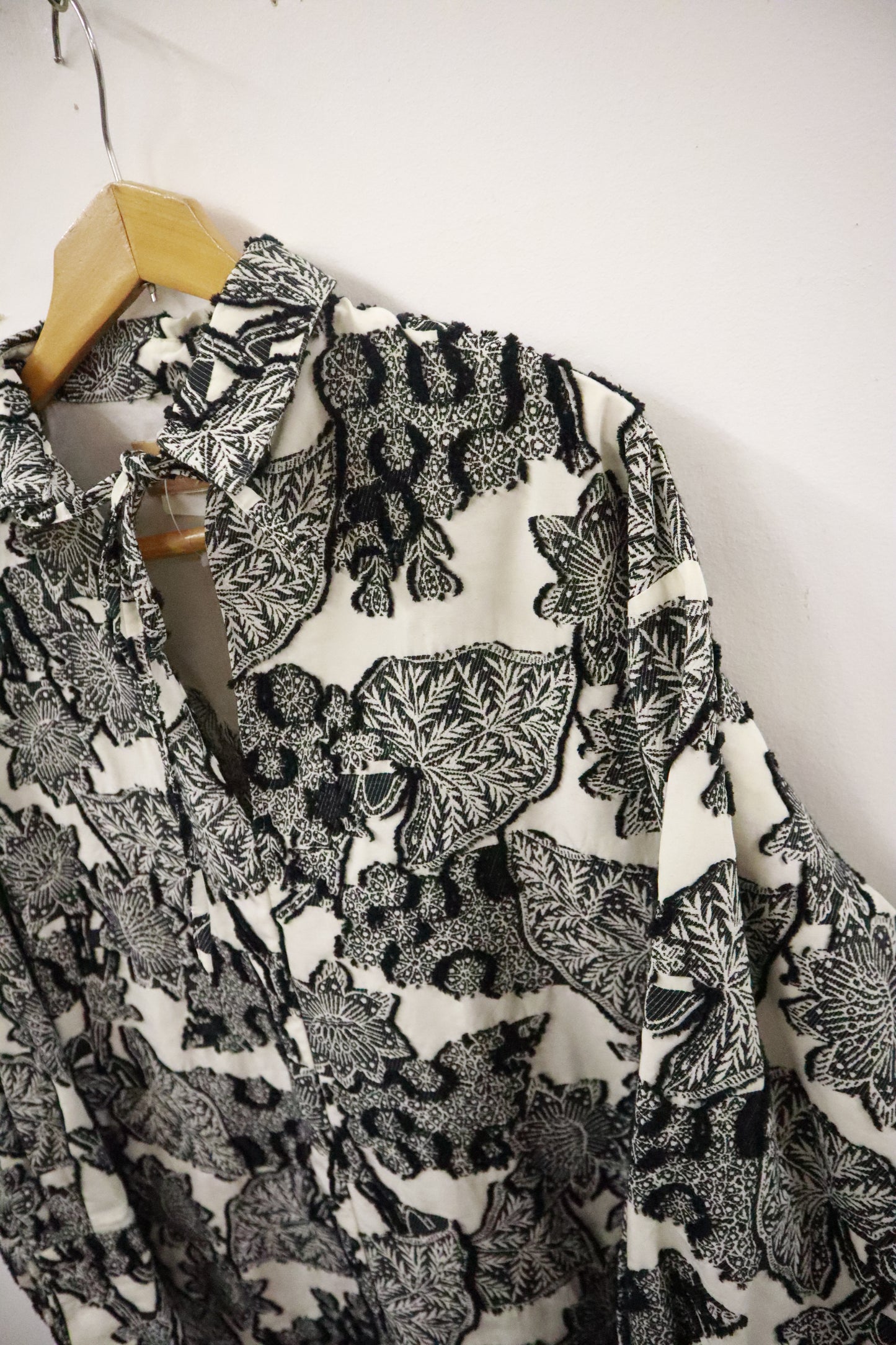botanical design pullover tops /  U-［2601-044］