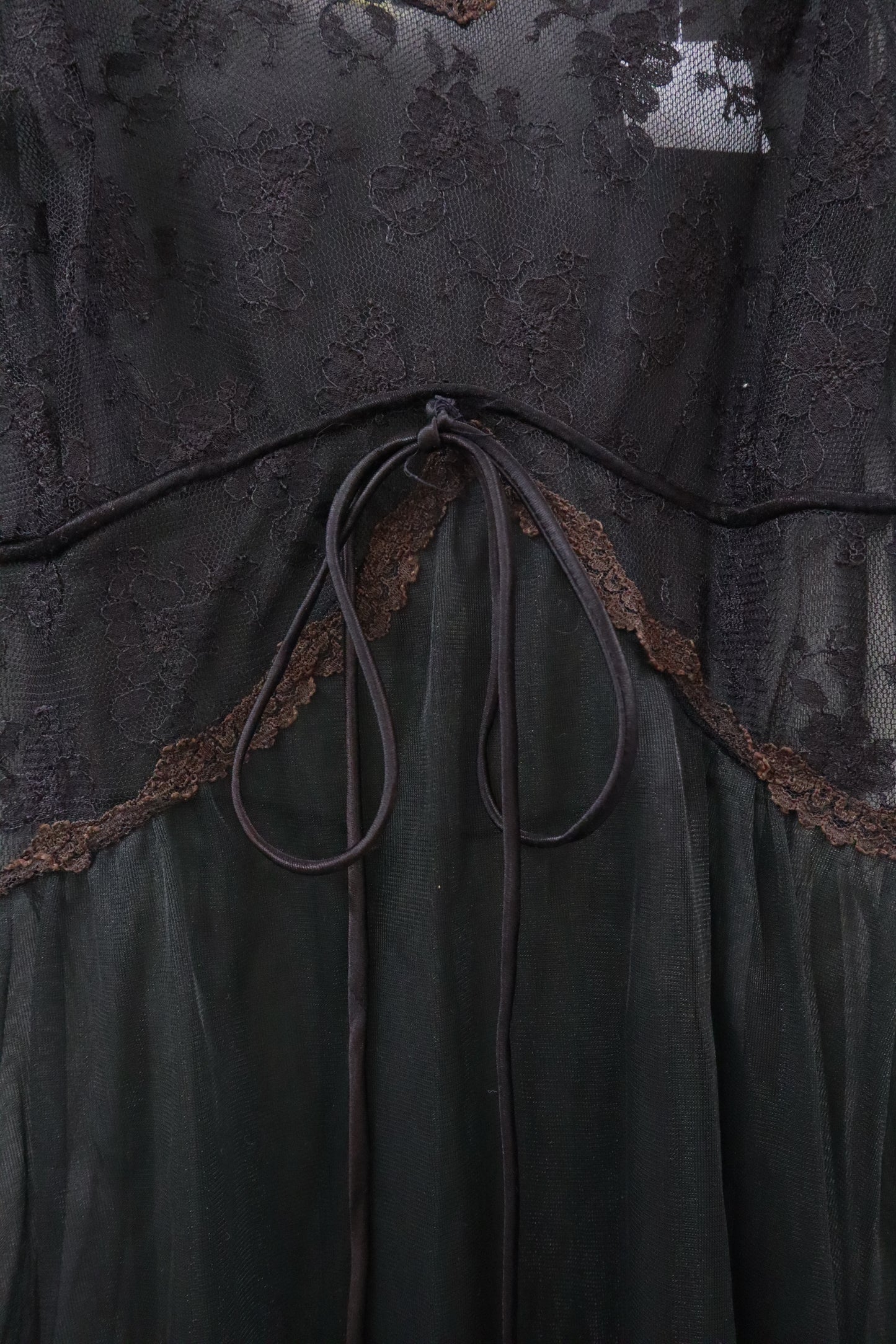 see-through dress/U-［2511-016］