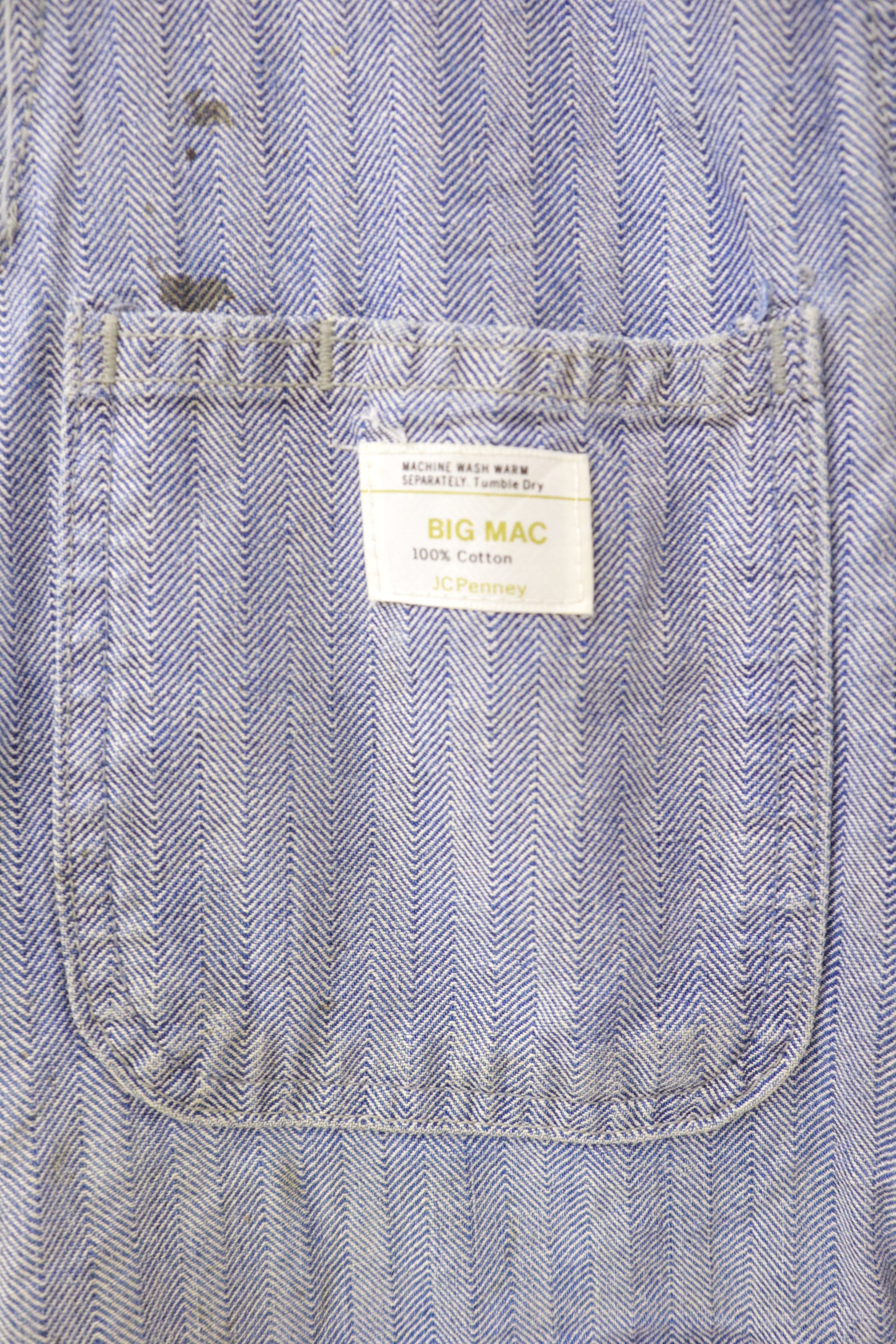 70's BIC MAC "JCPenney" HBT all-in-one/NV-［2511-107］