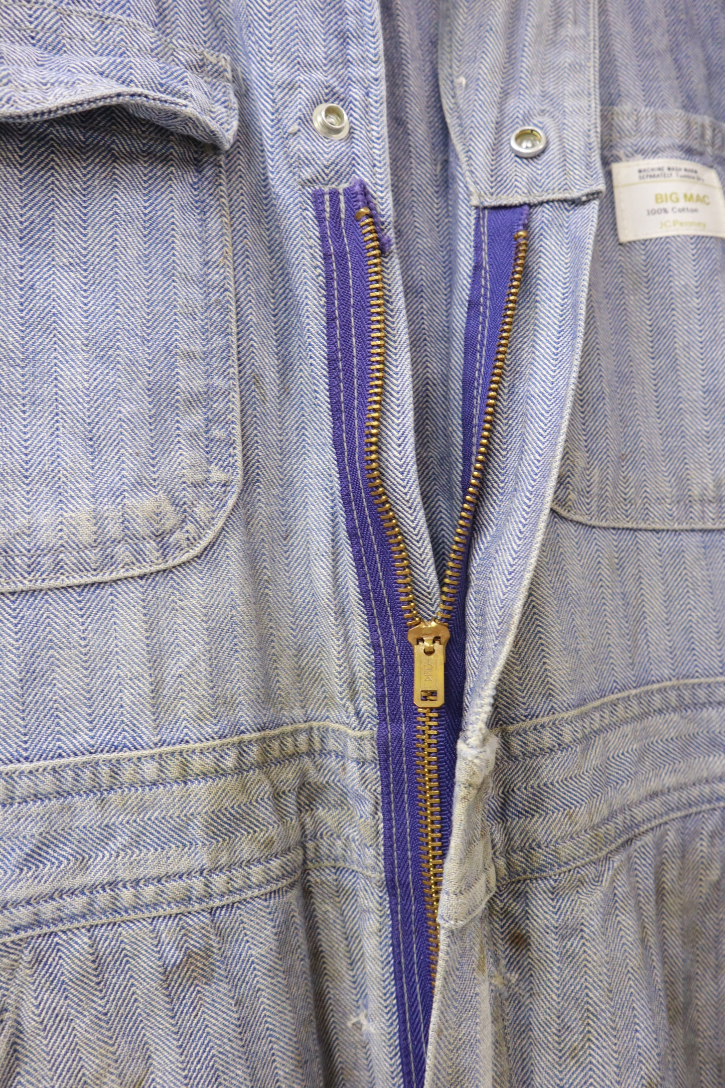 70's BIC MAC "JCPenney" HBT all-in-one/NV-［2511-107］