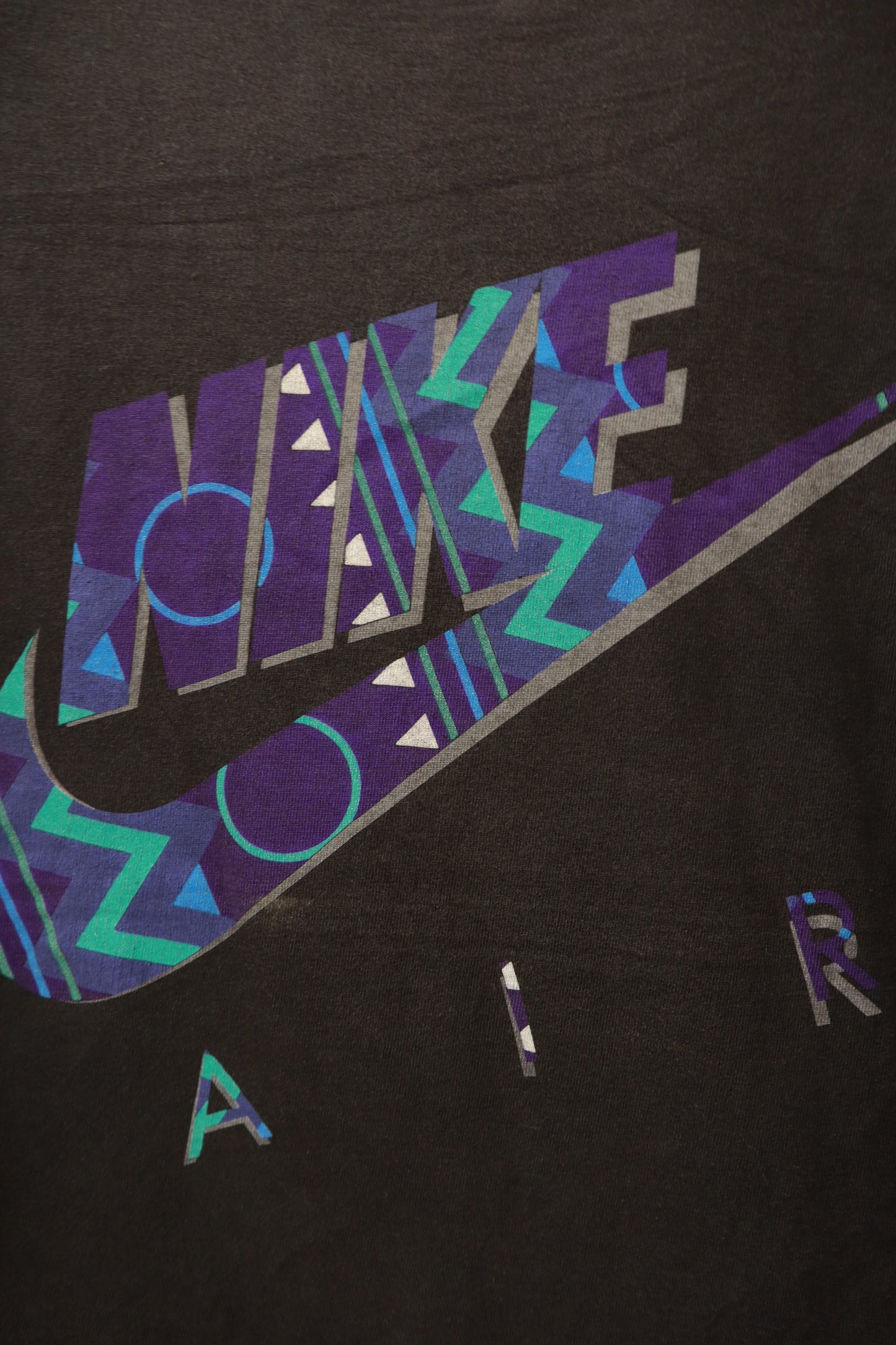 90's NIKE swoosh logo Tee/NV-［2511-119］