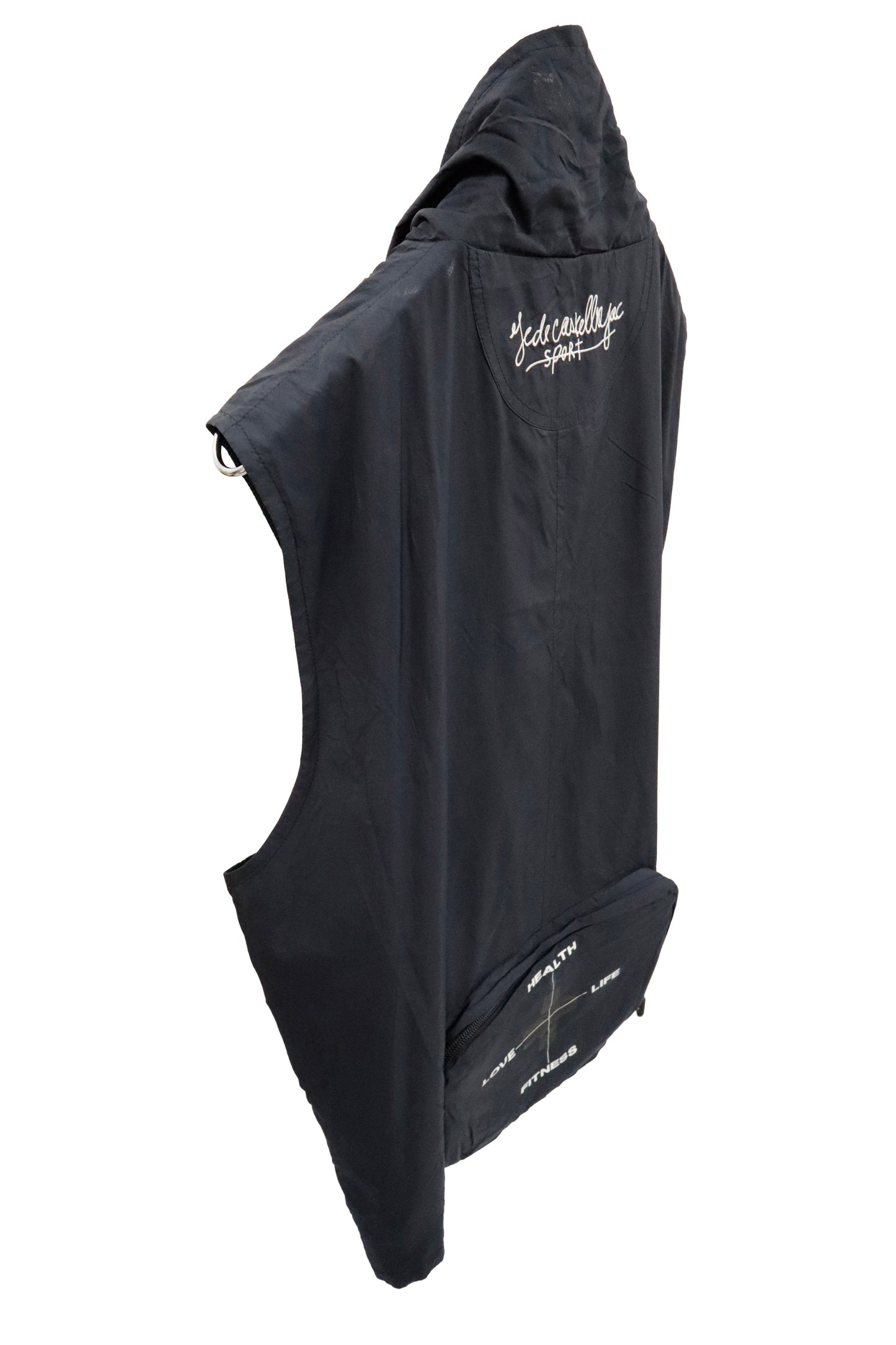 nylon graphic vest/U-［2602-033］