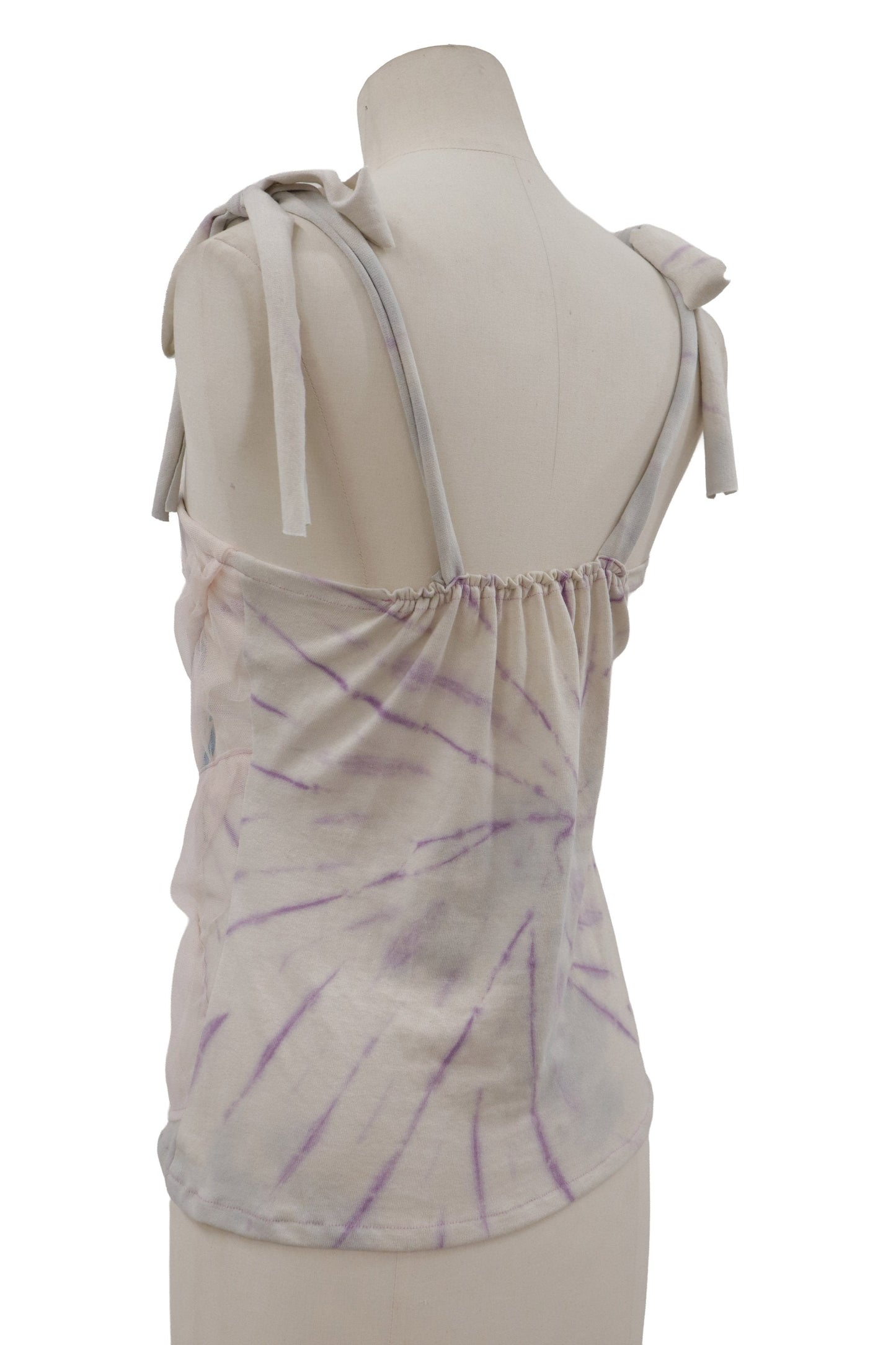 tie-dye one shoulder camisole/RM-［2607-026］