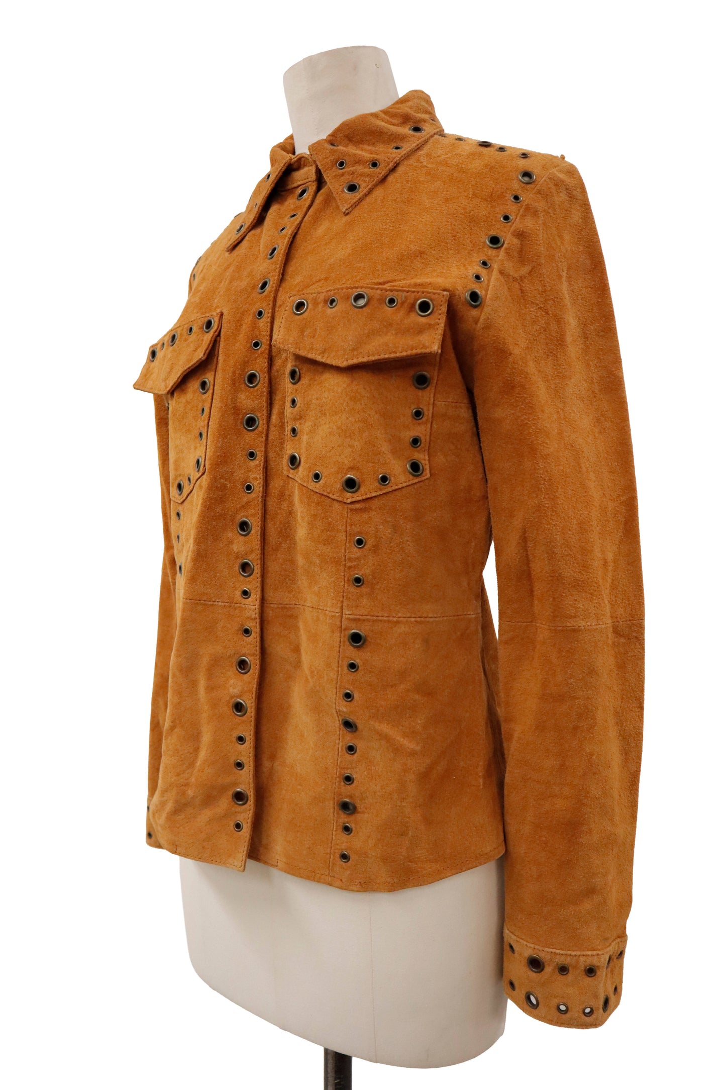 leather shirt/U-［2605-018］