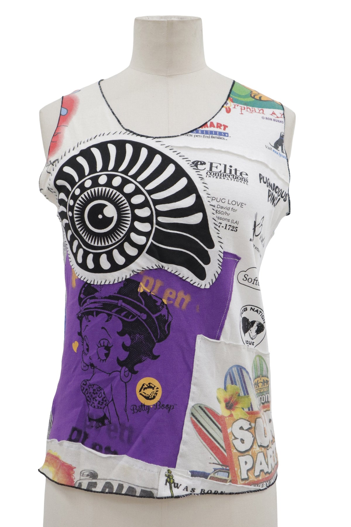 graphic tank top/RM-［2608-067］