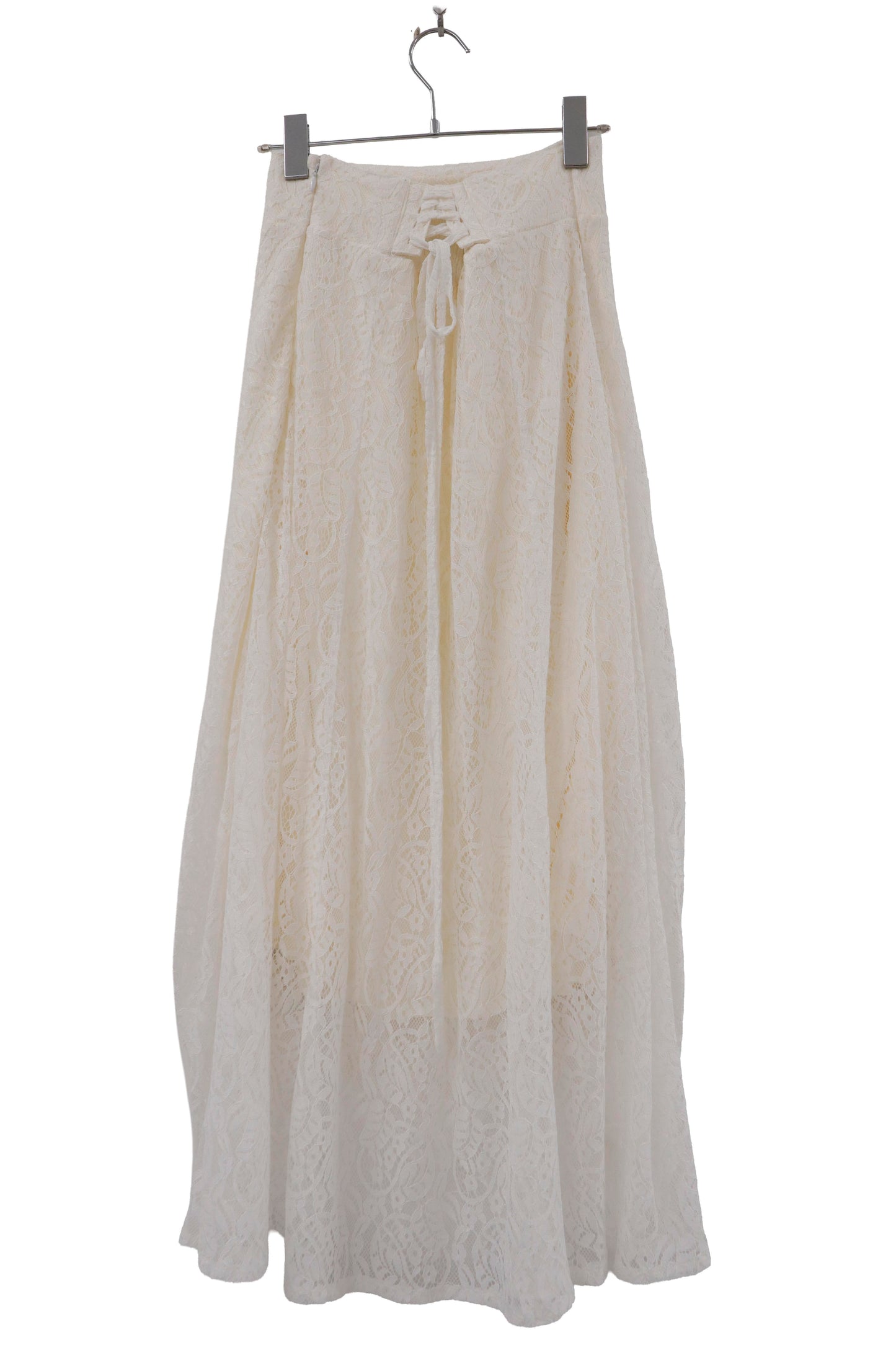 lace up skirt/RM-［2605-059］