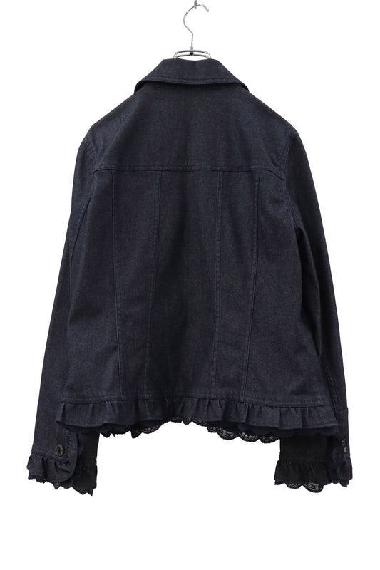 frill denim jacket /U-［2606-010］