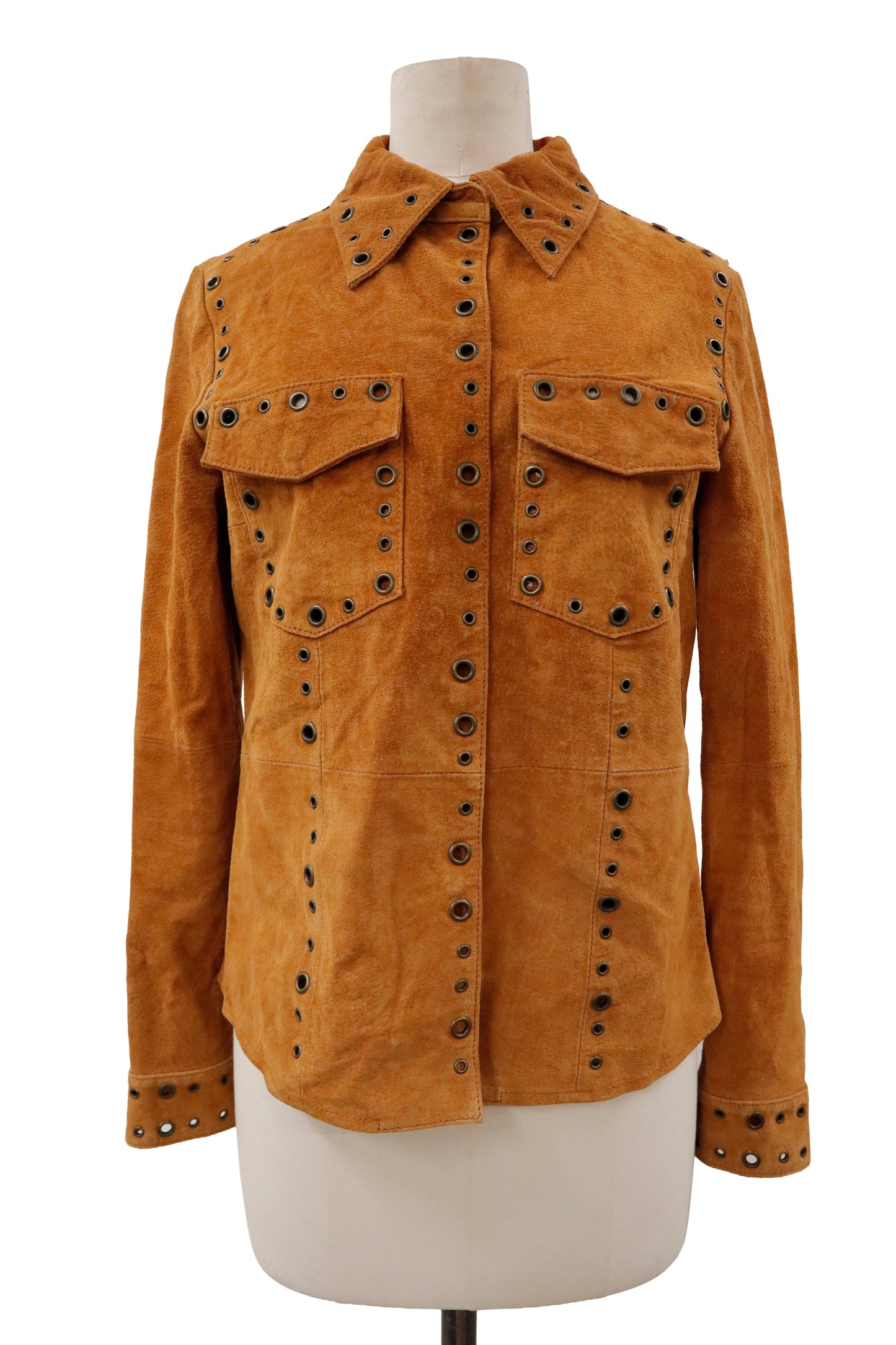 leather shirt/U-［2605-018］