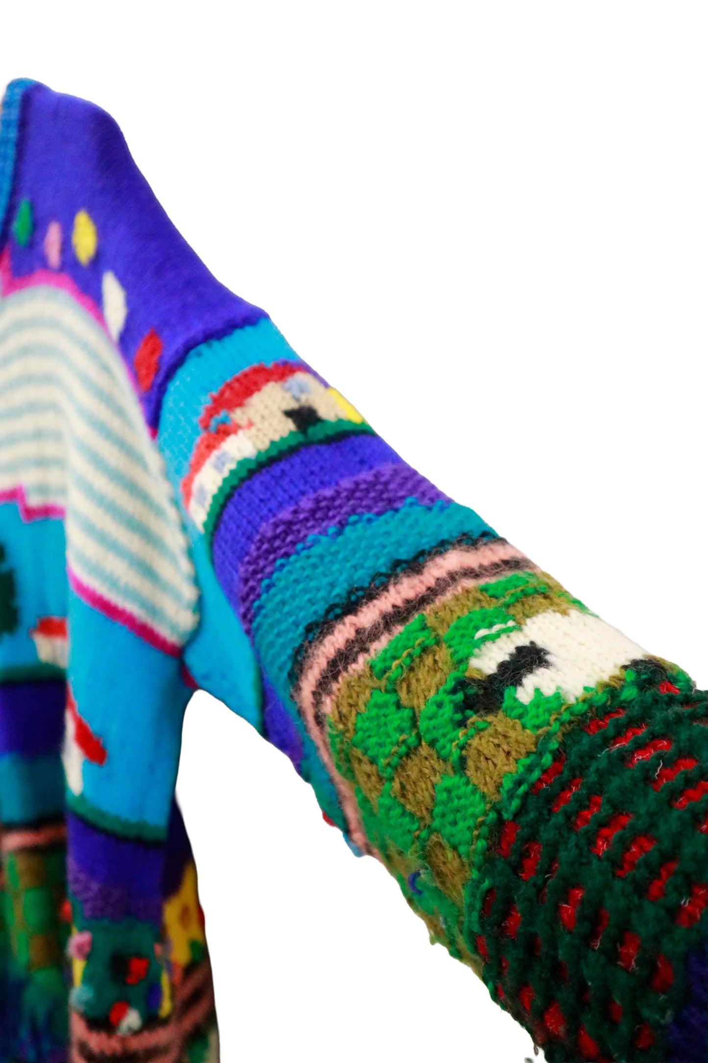 80's knit sweater / NV-［2601-054］