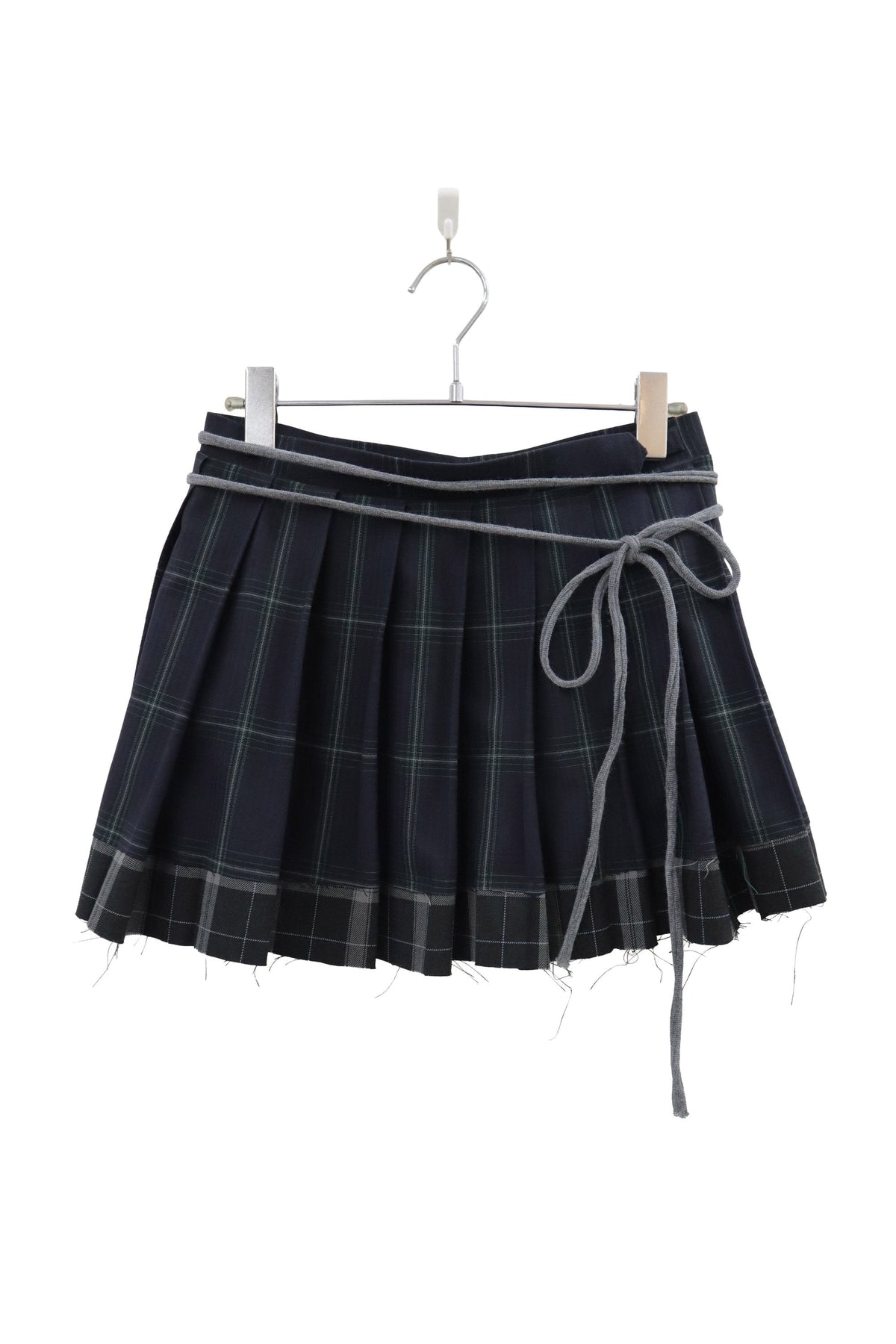 Docking pleats mini skirt/RM-［2608-039］