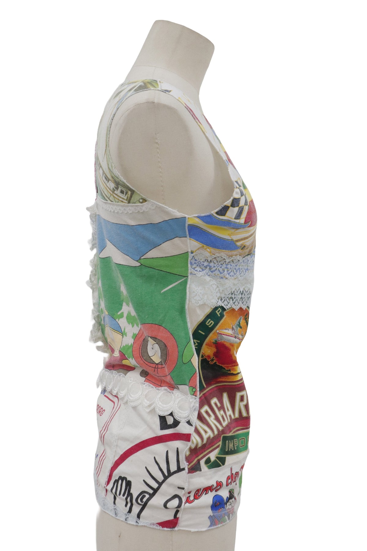 graphic tank top/RM-［2608-071］